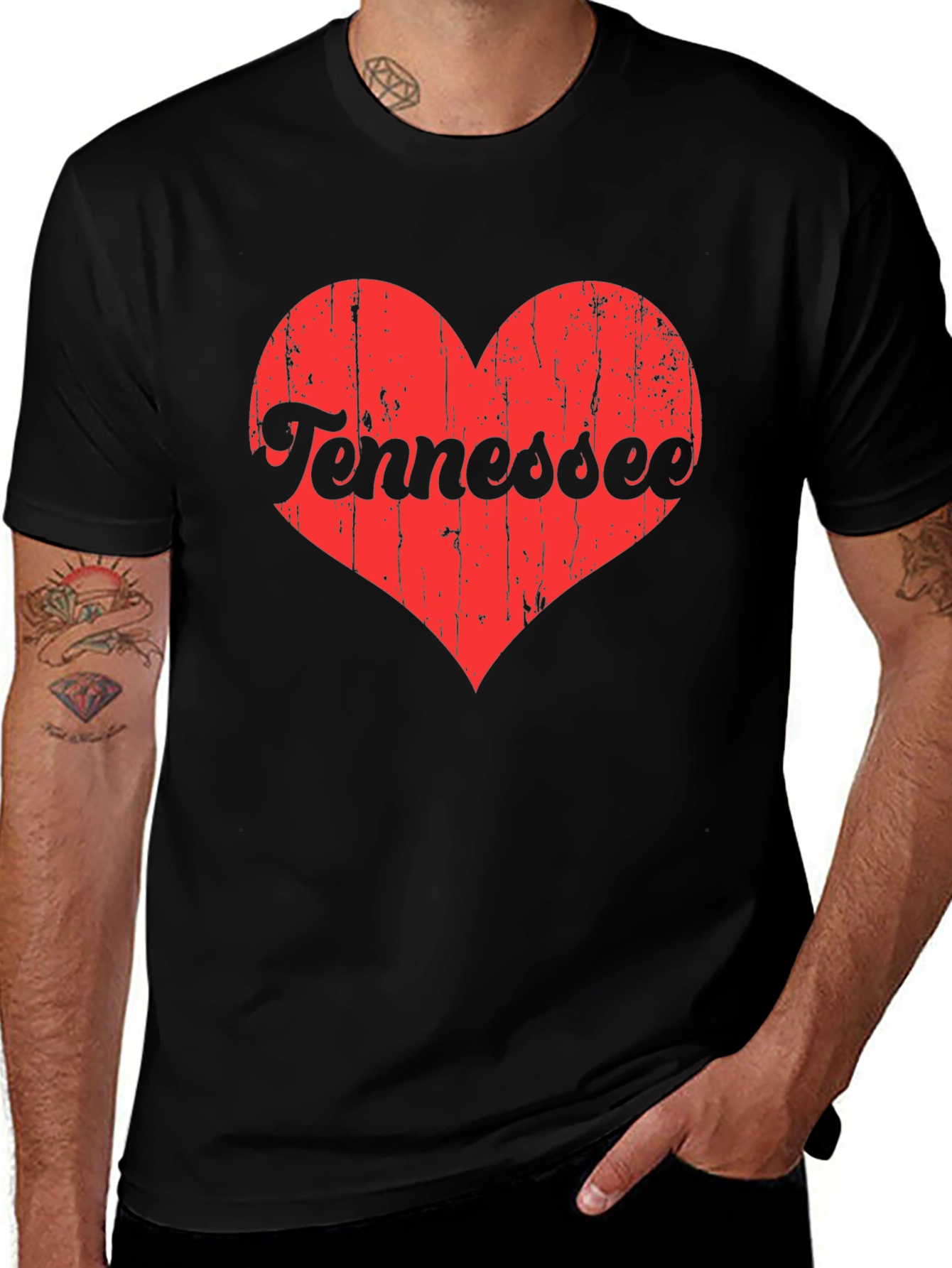 Tennessee Heart Graphic T-Shirt