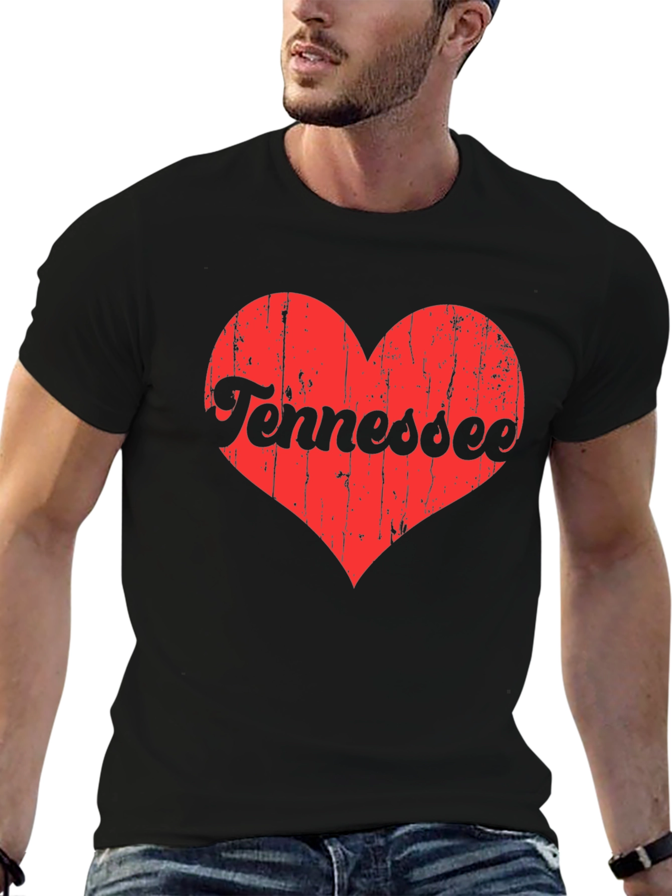 Tennessee Heart Graphic T-Shirt
