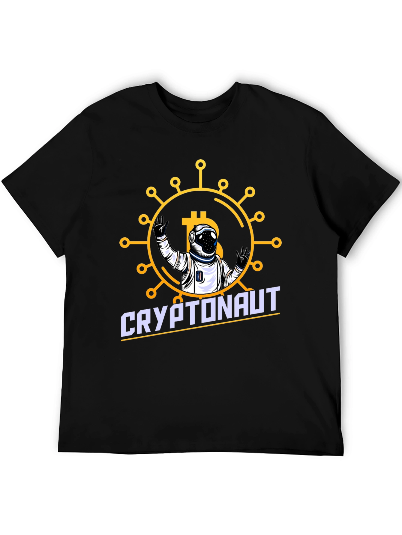 Cryptonaut Bitcoin Graphic Tee