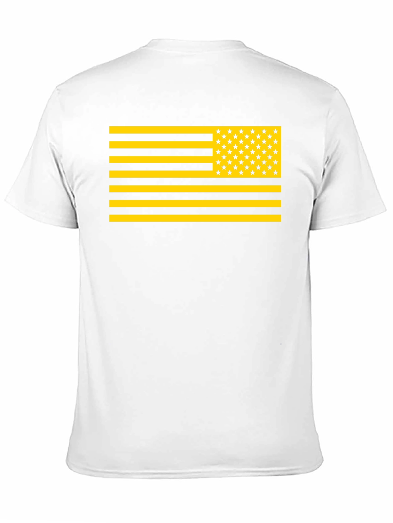 Novelty American Flag Graphic T-Shirt