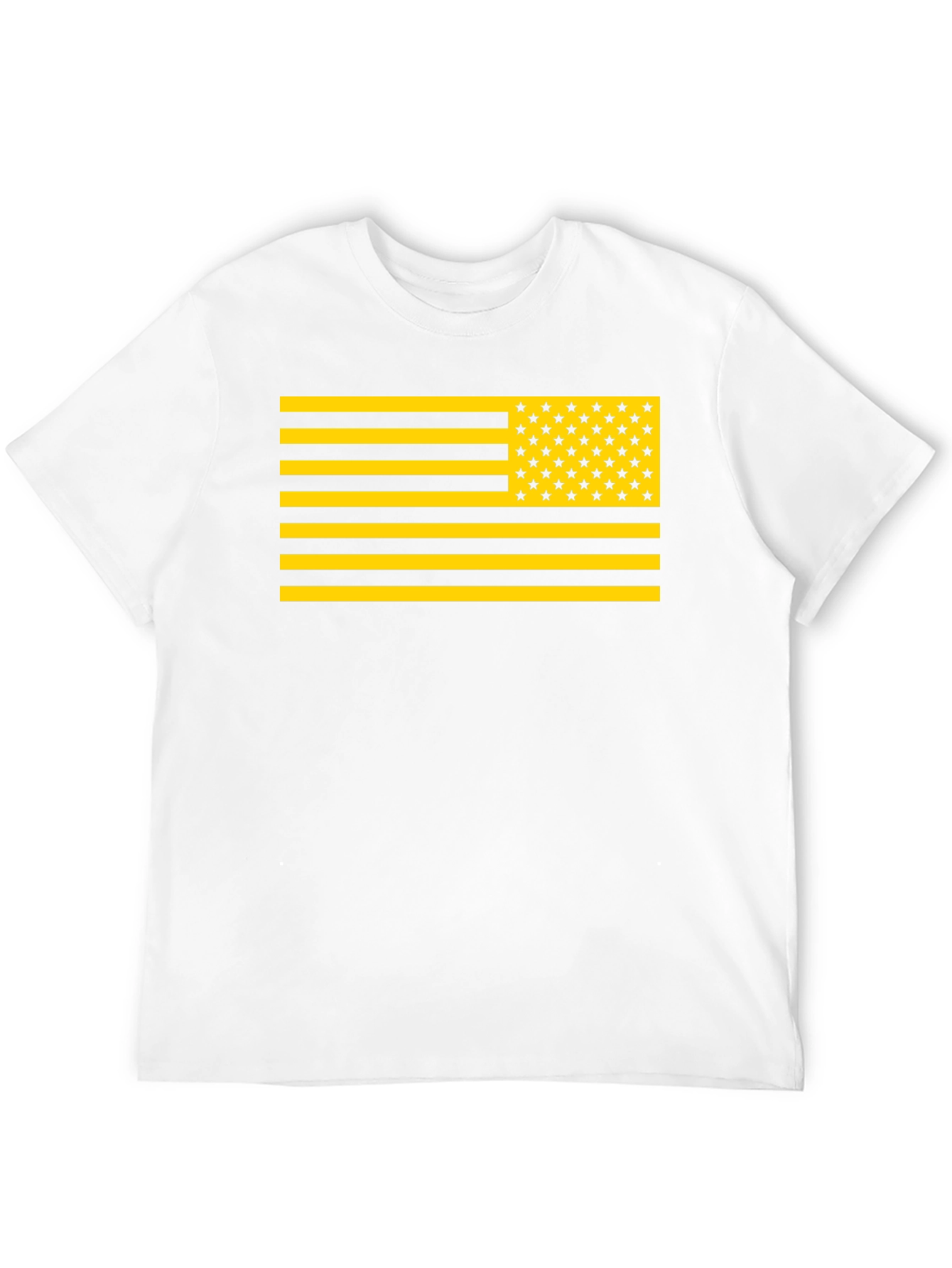 Novelty American Flag Graphic T-Shirt
