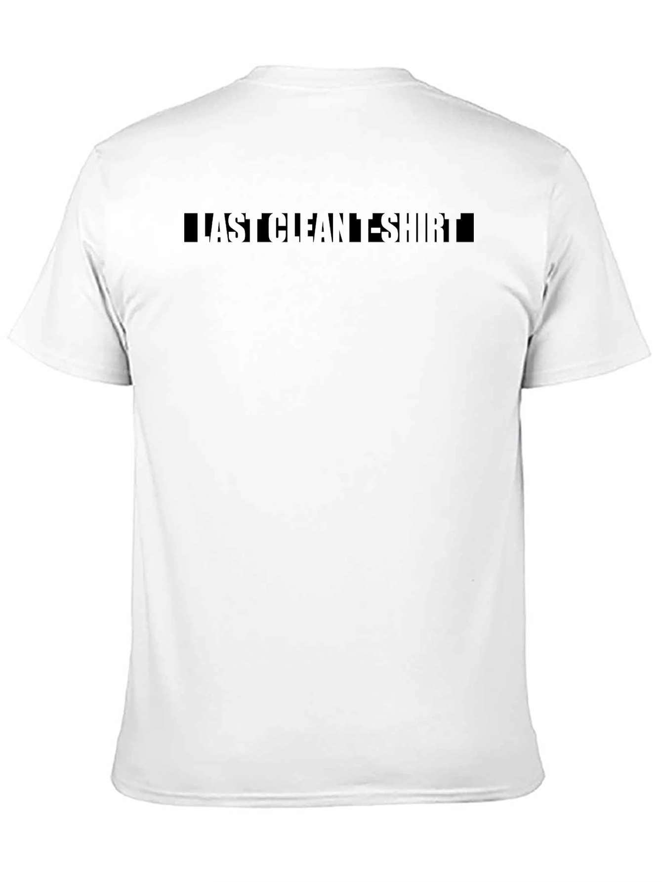 Last Clean T-Shirt - Mens Black Graphic Tee