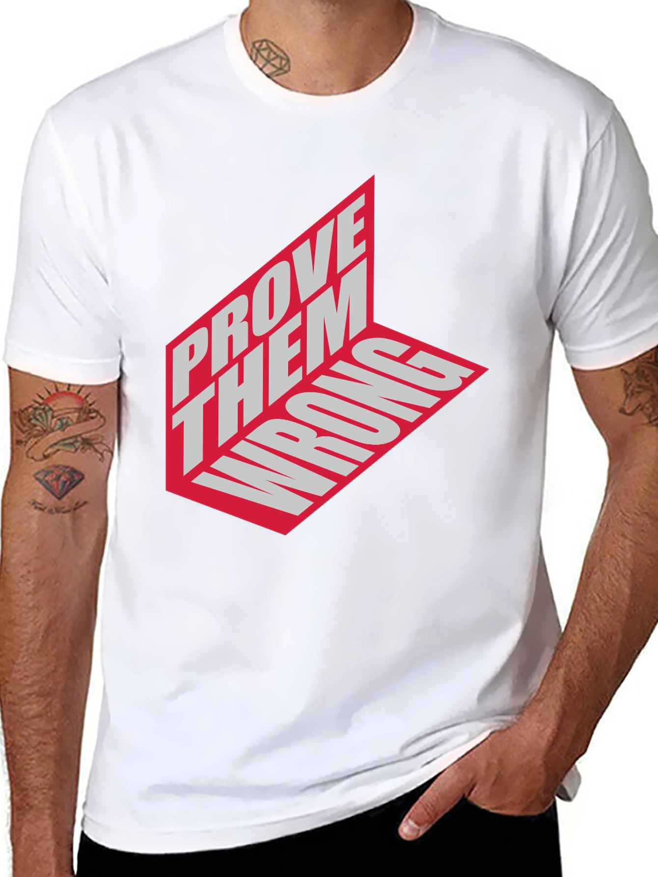 Prove Them Wrong Graphic Tee - Black