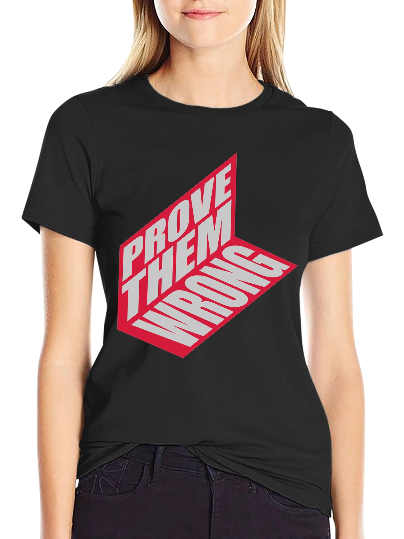 Prove Them Wrong Graphic Tee - Black