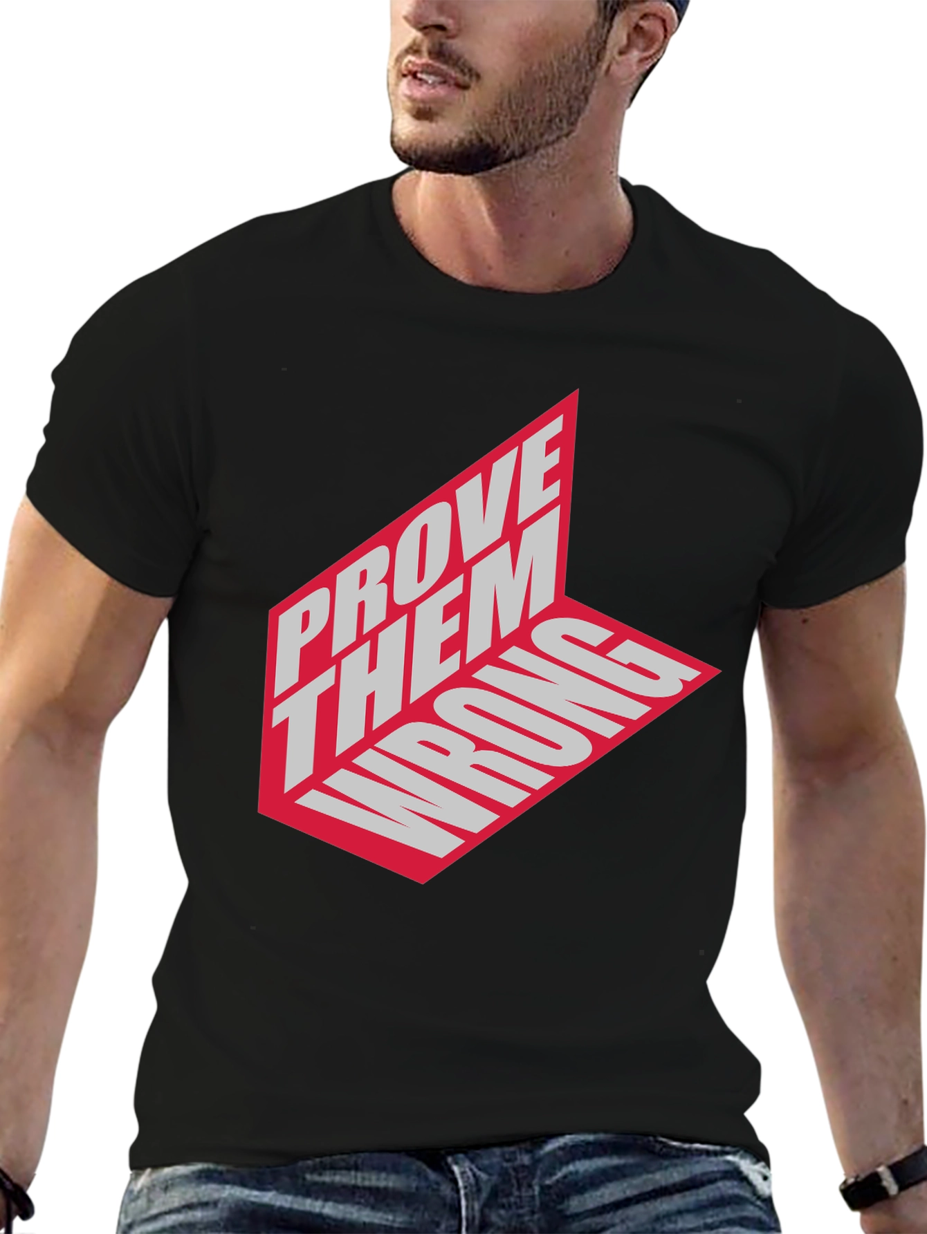 Prove Them Wrong Graphic Tee - Black