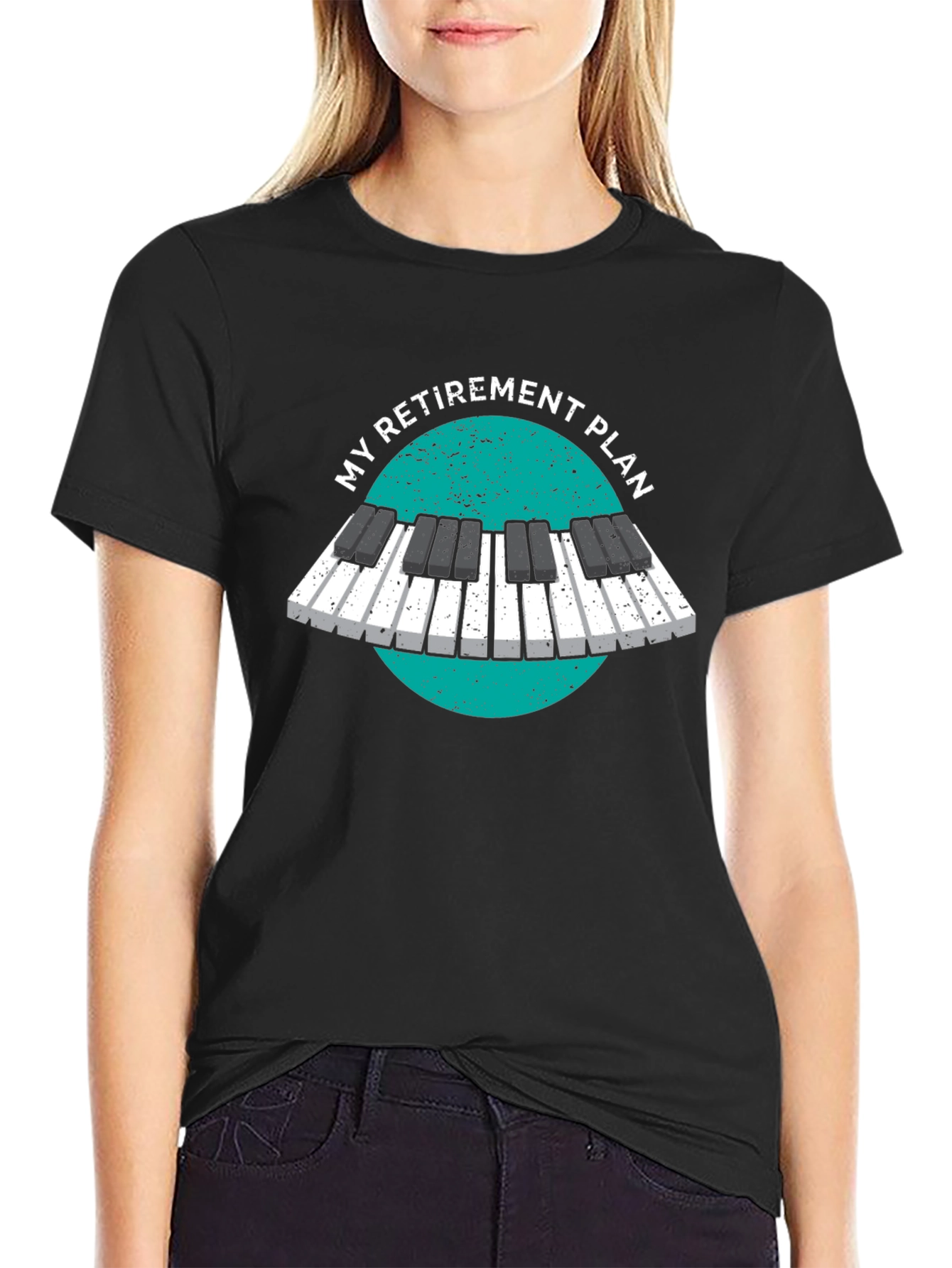 My Retirement Plan Piano T-Shirt
