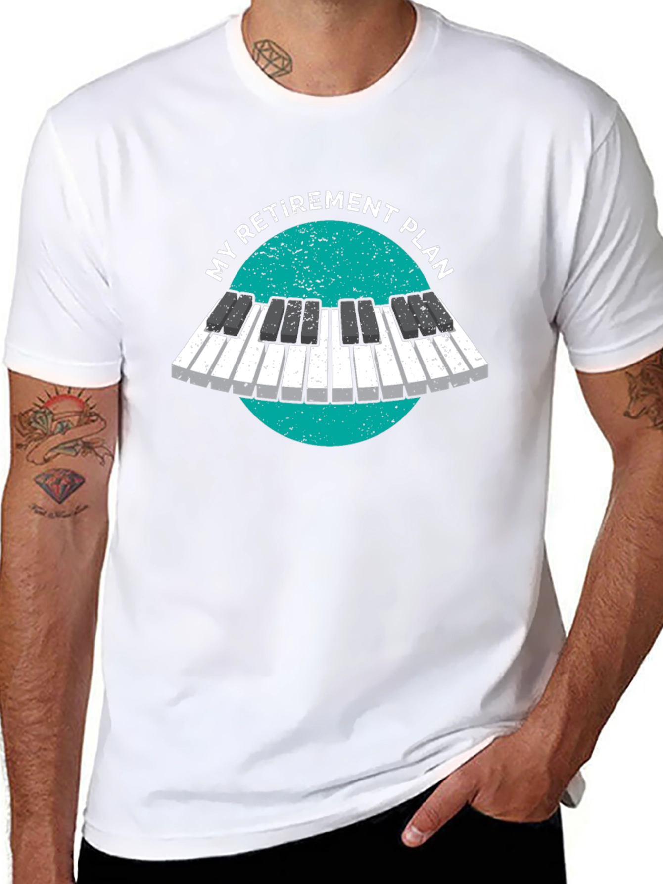 My Retirement Plan Piano T-Shirt