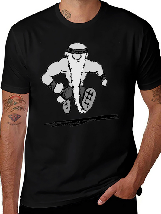 Dwarf Runner Graphic Tee - Mens Black T-Shirt
