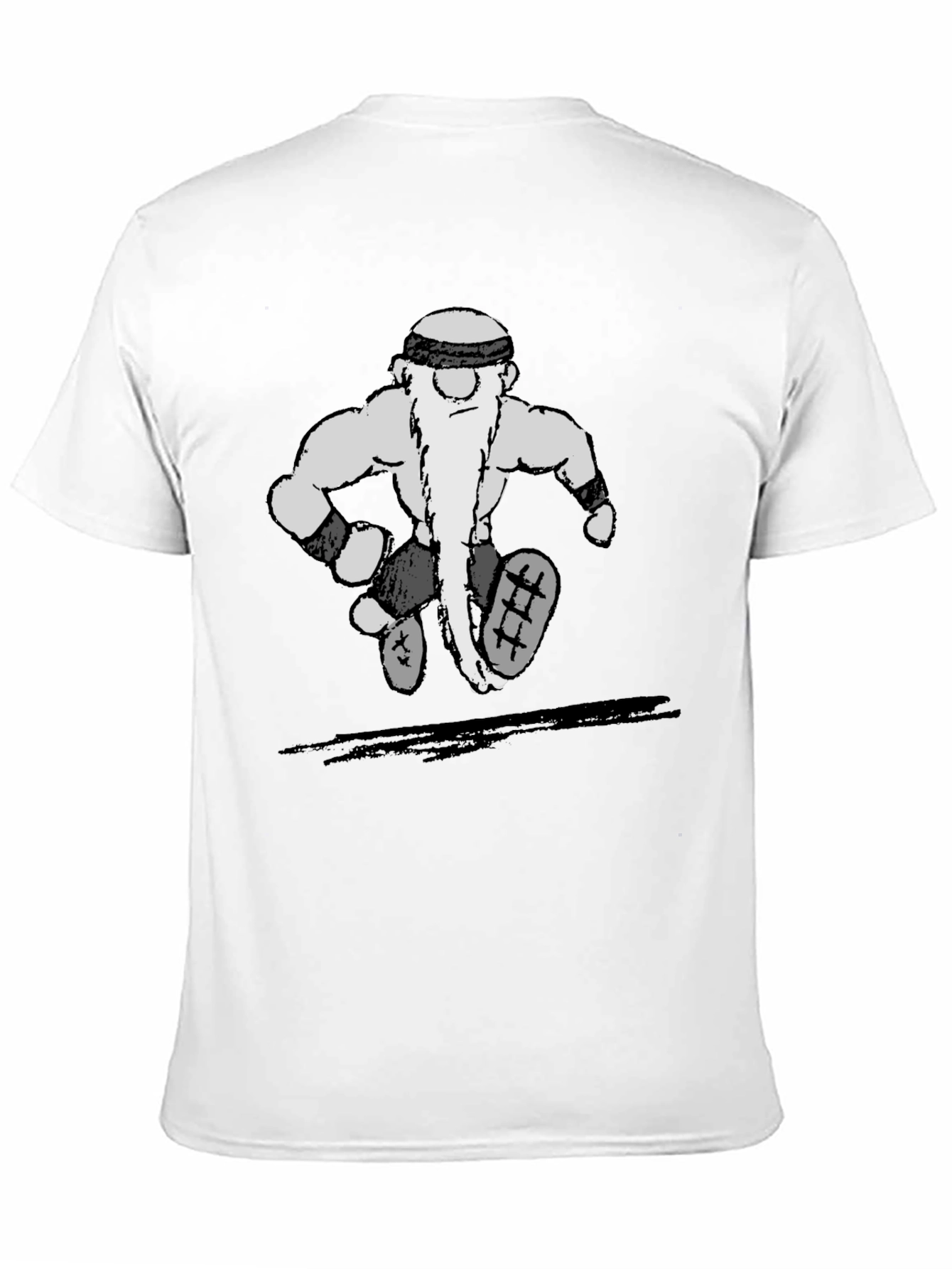 Dwarf Runner Graphic Tee - Mens Black T-Shirt