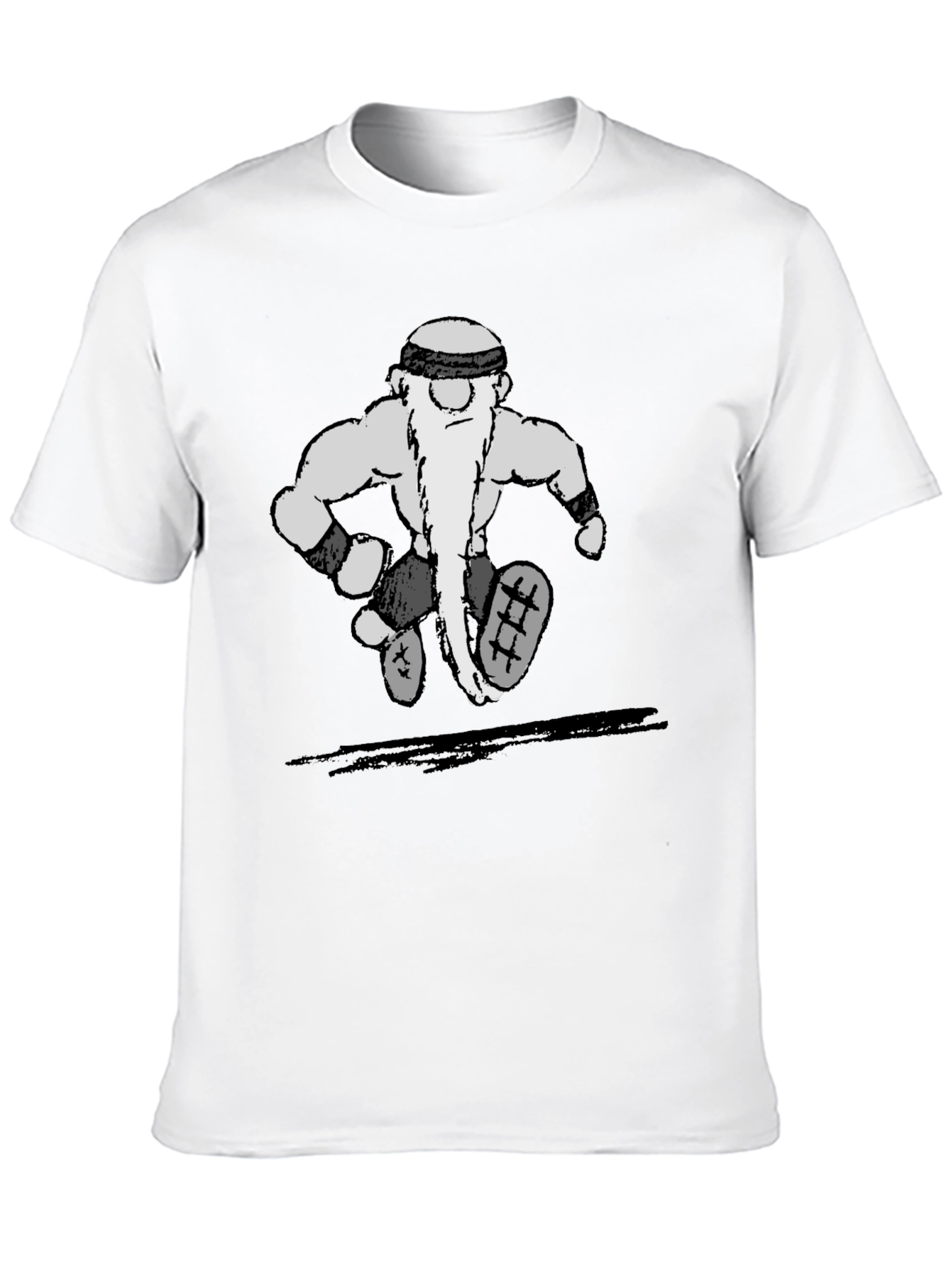 Dwarf Runner Graphic Tee - Mens Black T-Shirt
