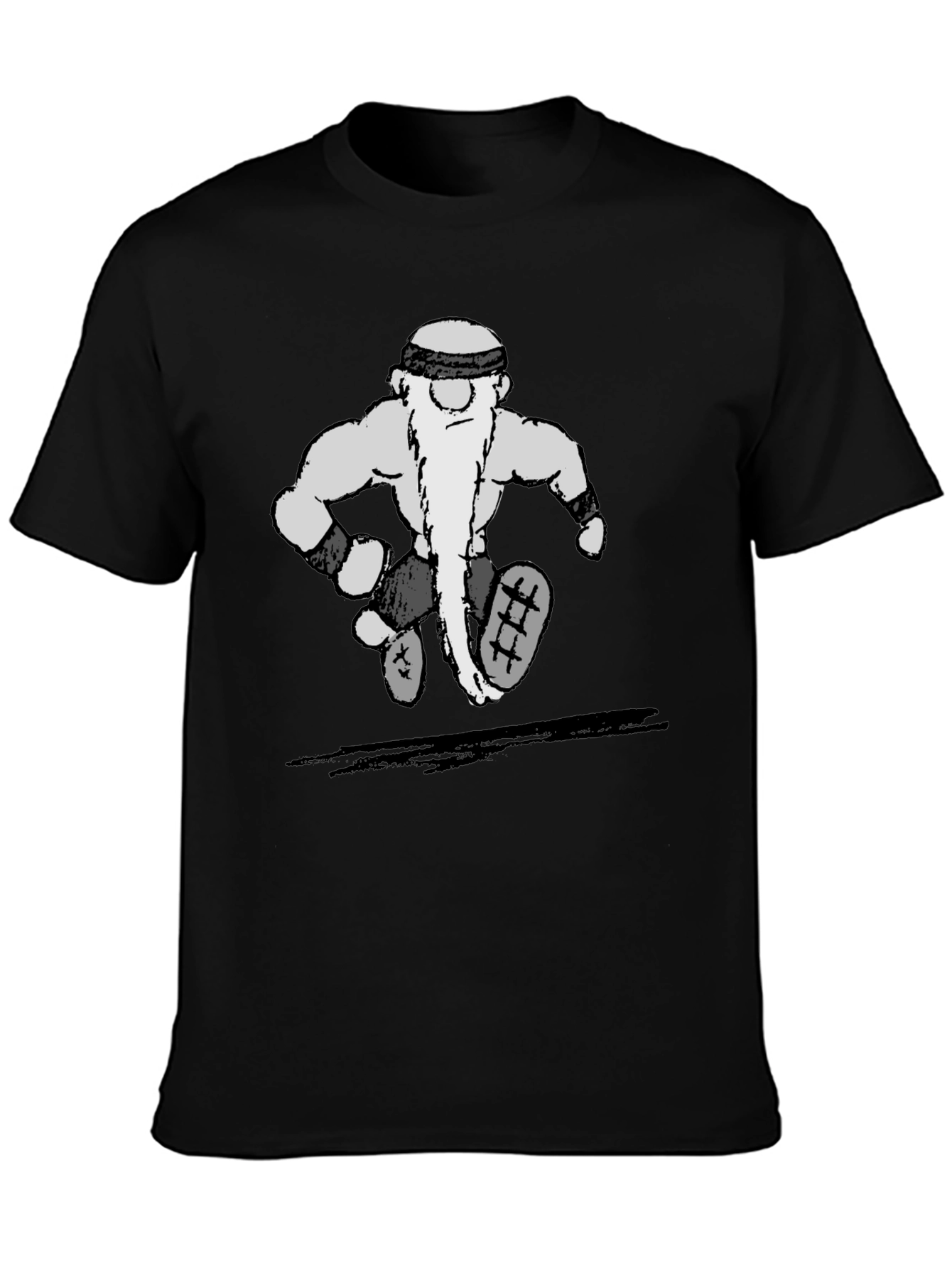 Dwarf Runner Graphic Tee - Mens Black T-Shirt