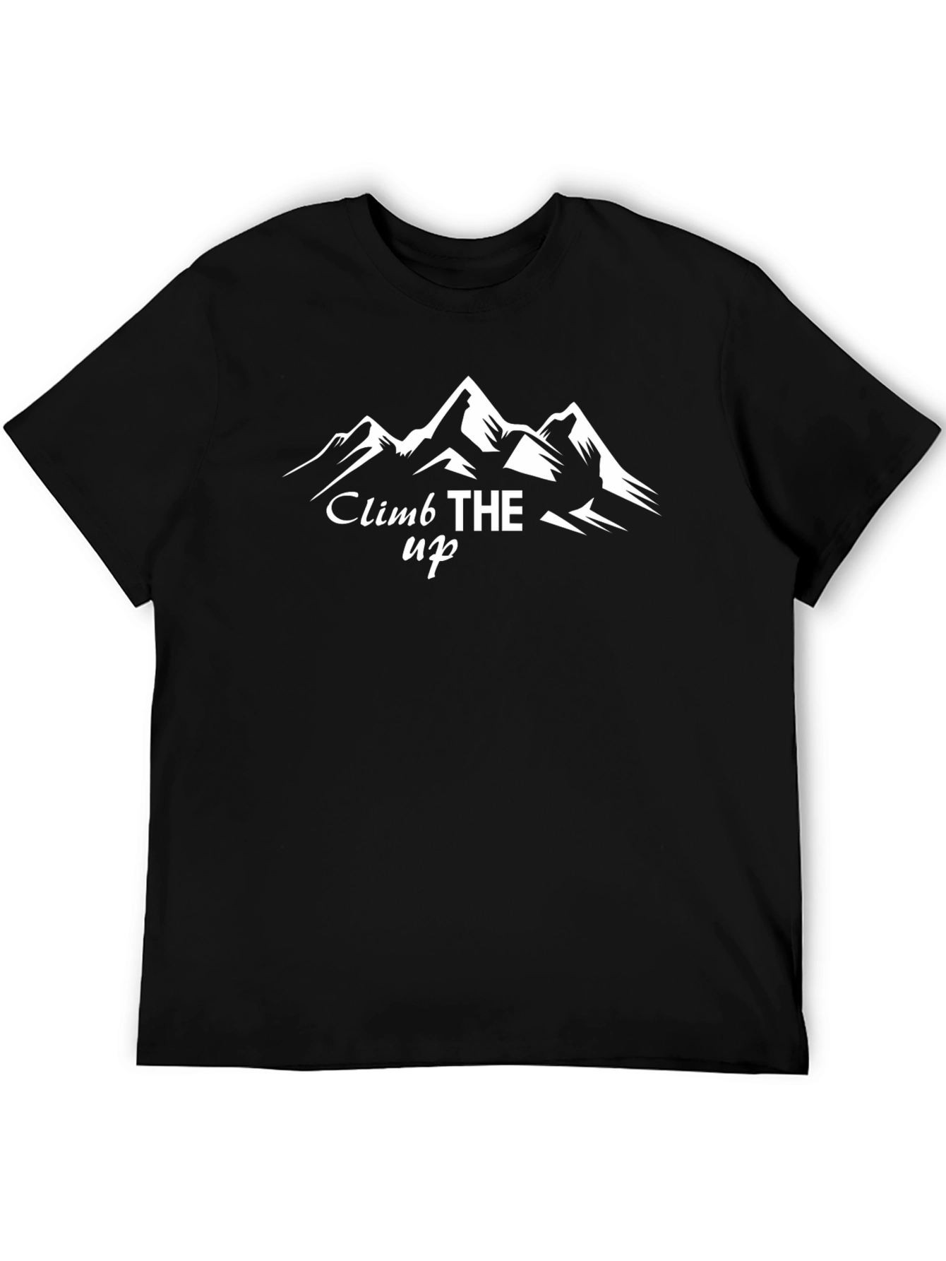 Climb Up Mountain Graphic T-Shirt