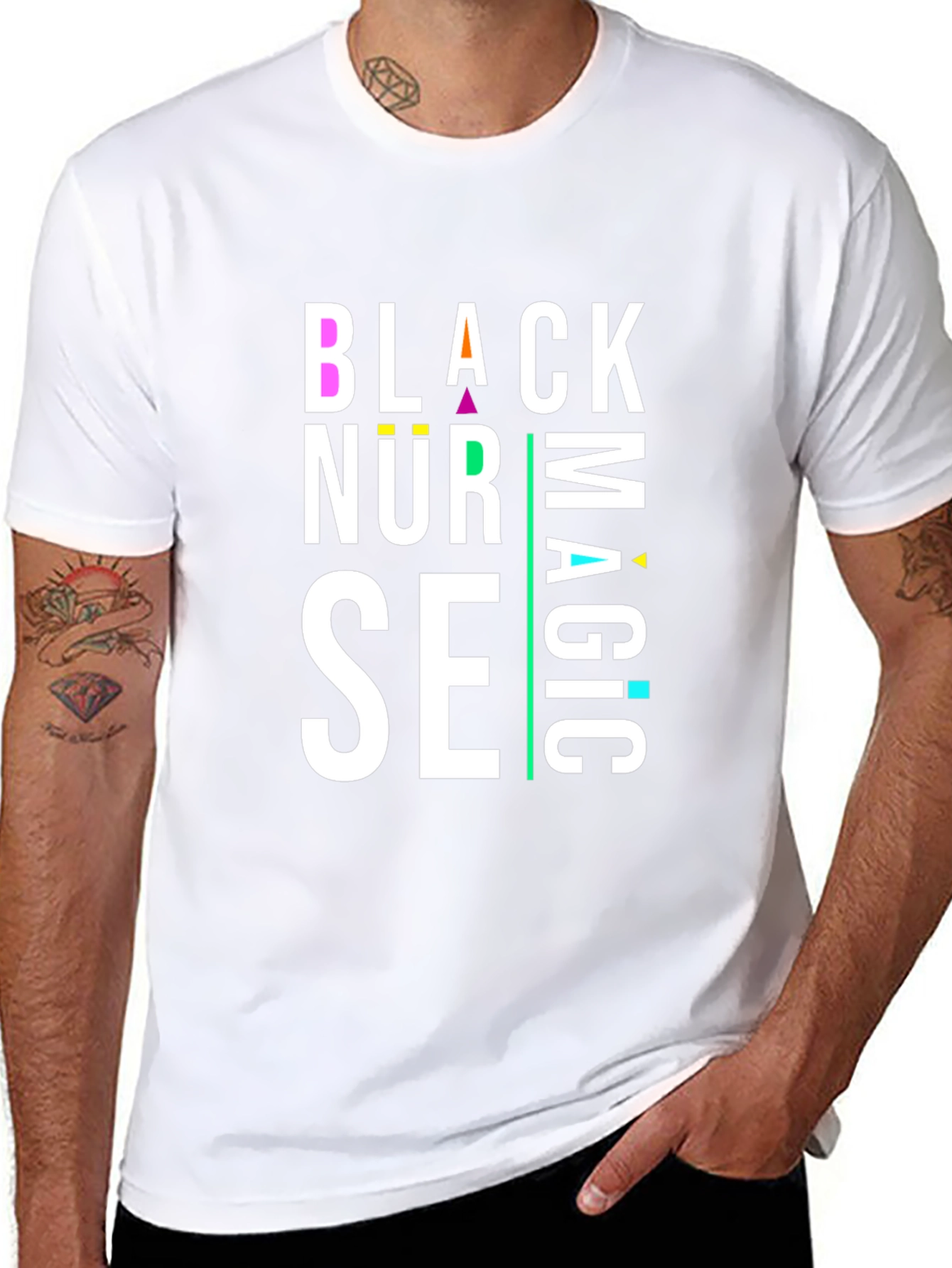Black Nurse Magic T-Shirt
