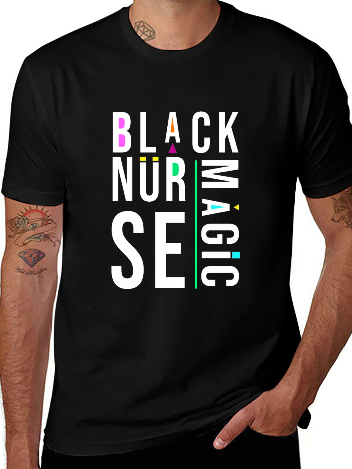 Black Nurse Magic T-Shirt