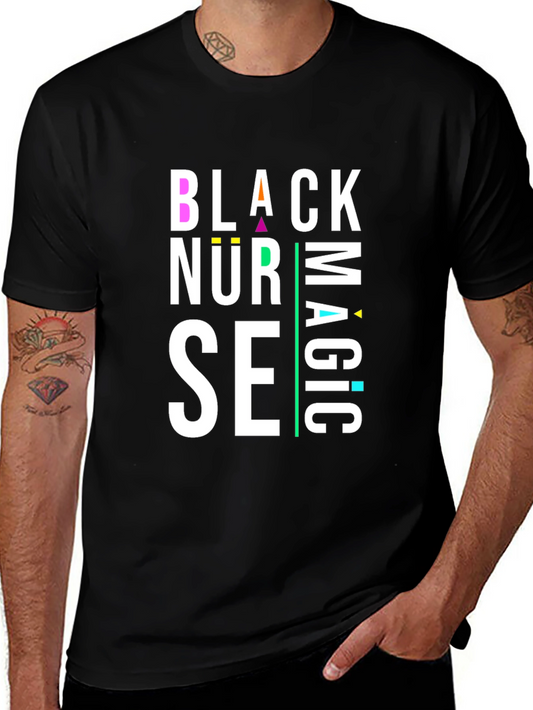 Black Nurse Magic T-Shirt