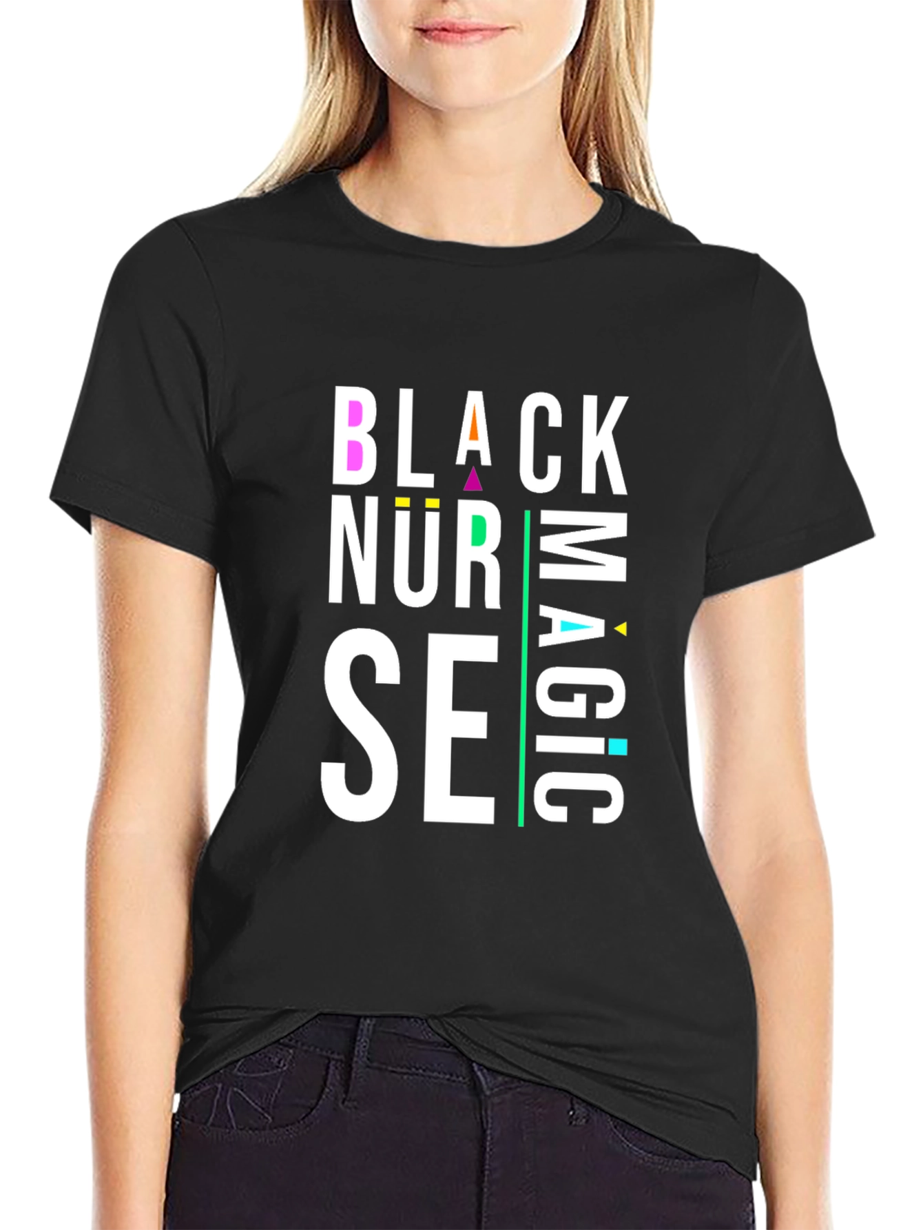 Black Nurse Magic T-Shirt