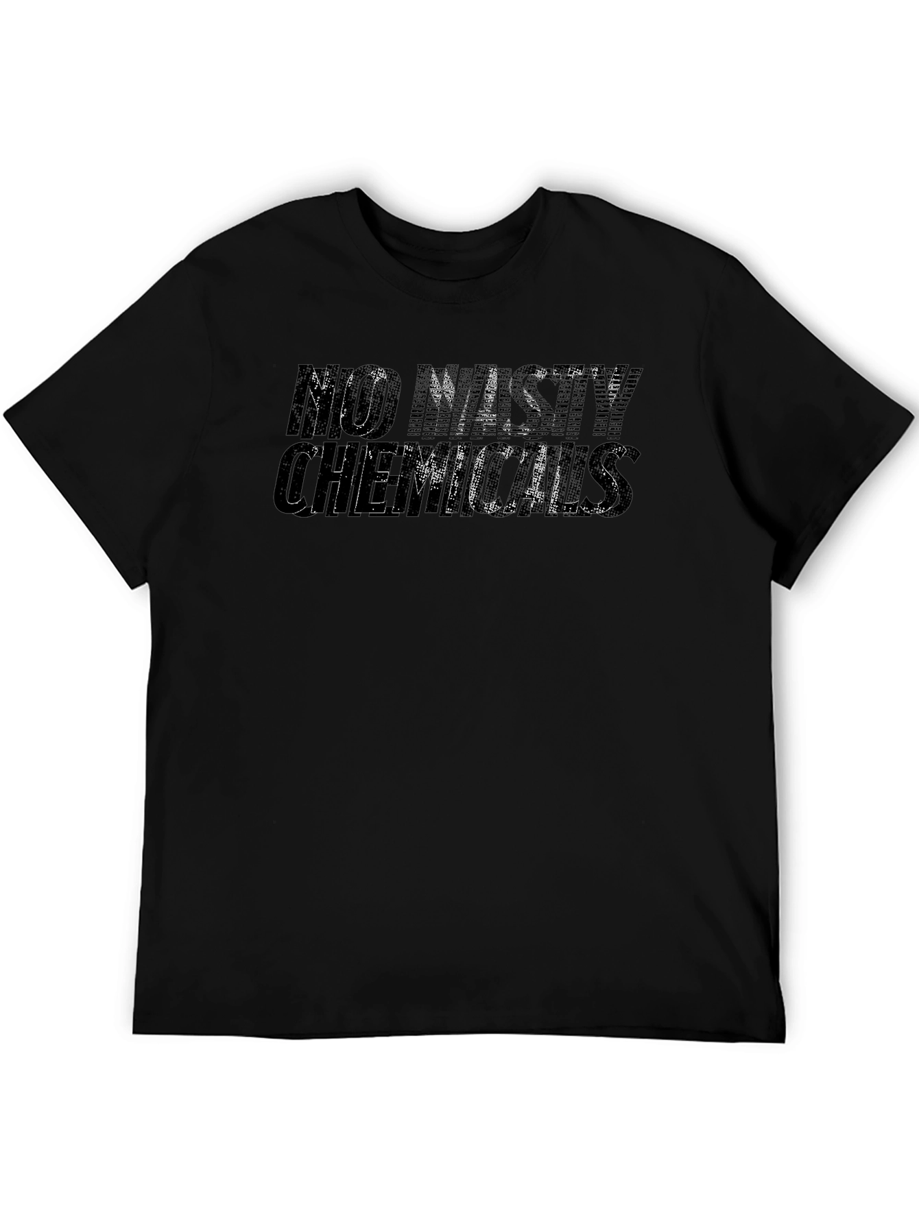 No Nasty Chemicals Graphic Tee - Black
