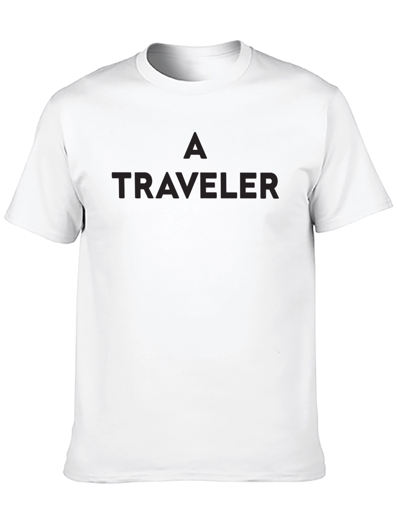 A Traveler - Black T-Shirt