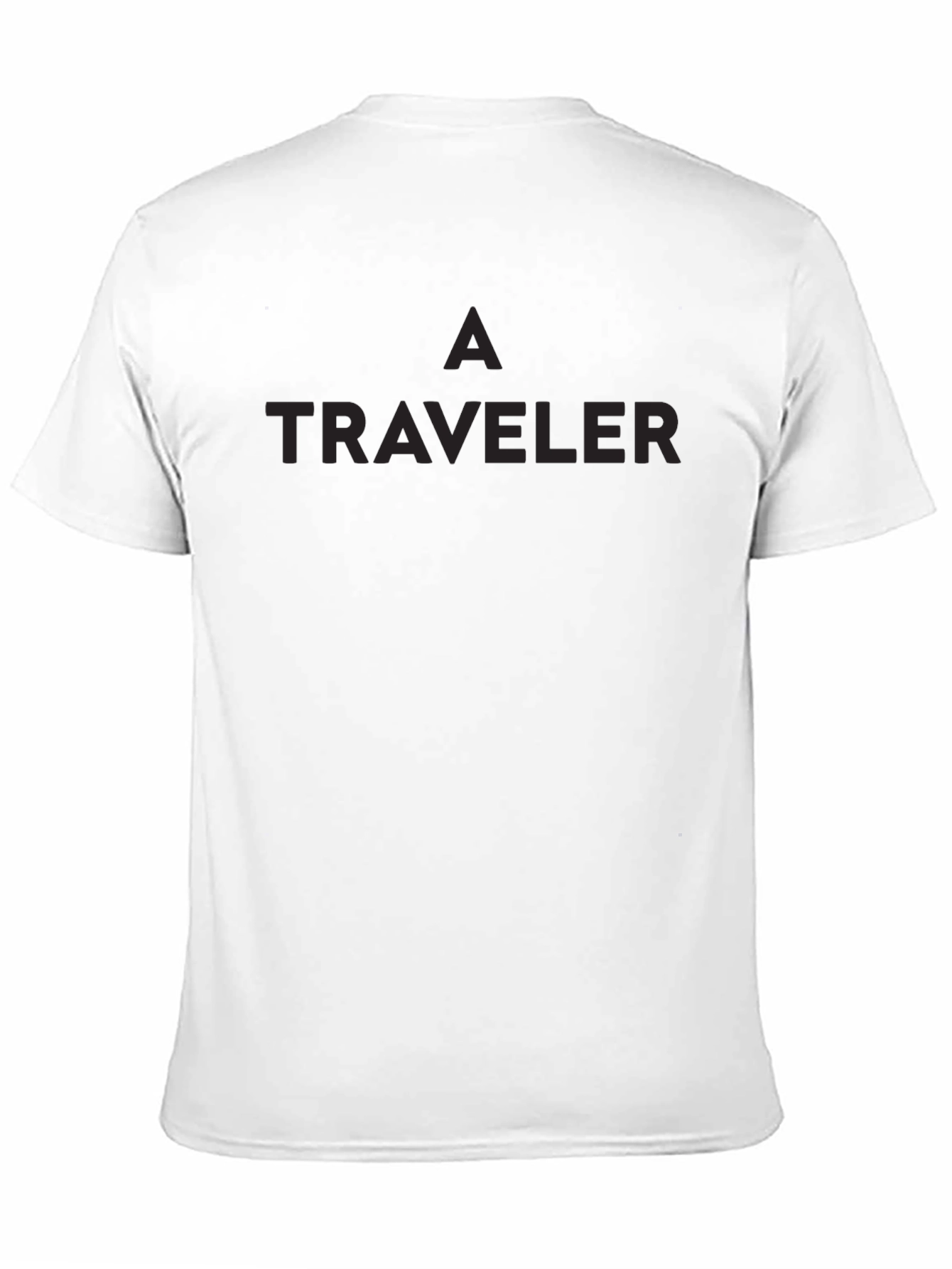 A Traveler - Black T-Shirt
