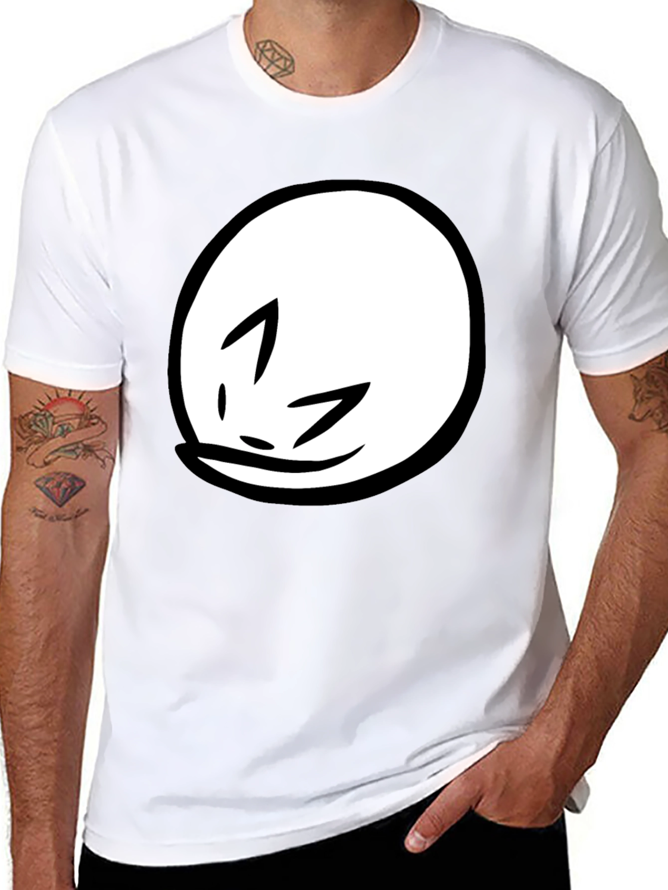 Cool Black T-Shirt with Graphic Print