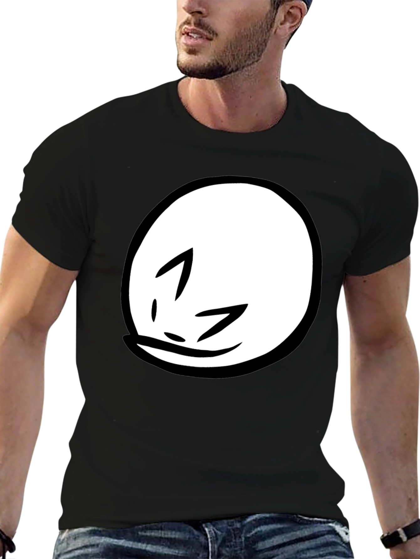 Cool Black T-Shirt with Graphic Print