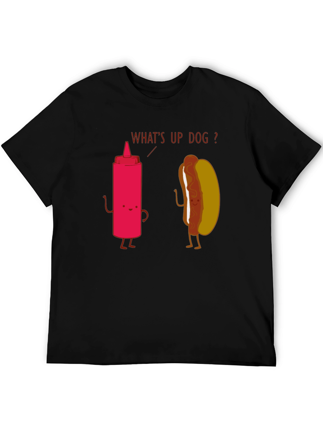 Funny Whats Up Dog Graphic Tee