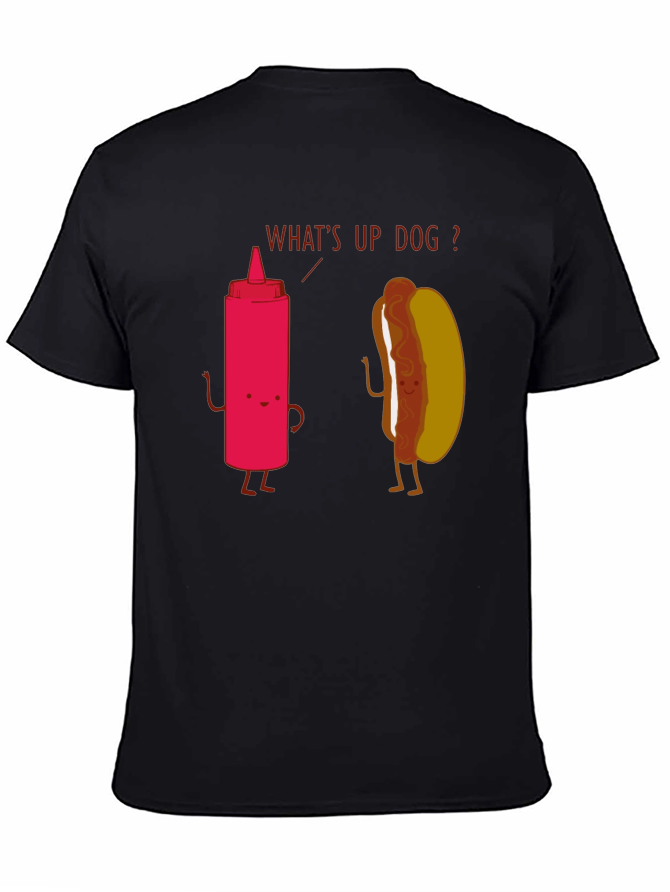 Funny Whats Up Dog Graphic Tee