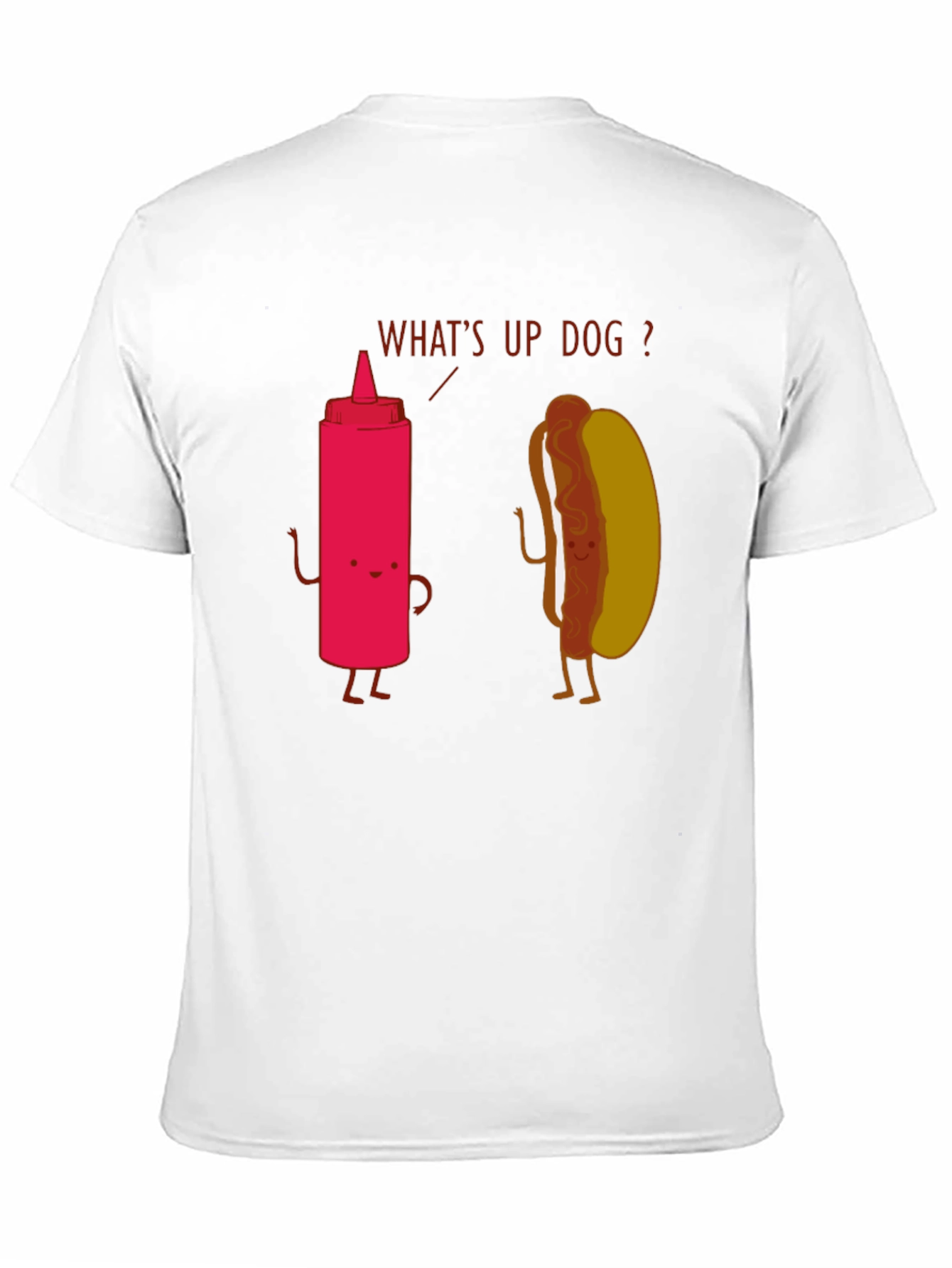 Funny Whats Up Dog Graphic Tee