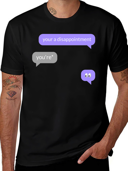 Humorous Grammar Correction T-Shirt