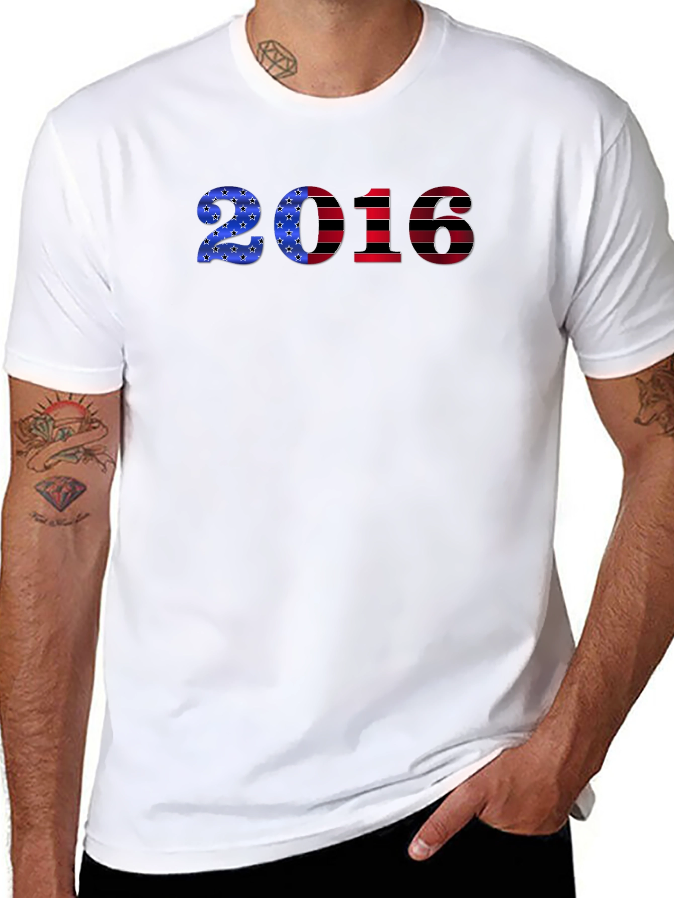 Patriotic 2016 Graphic Tee