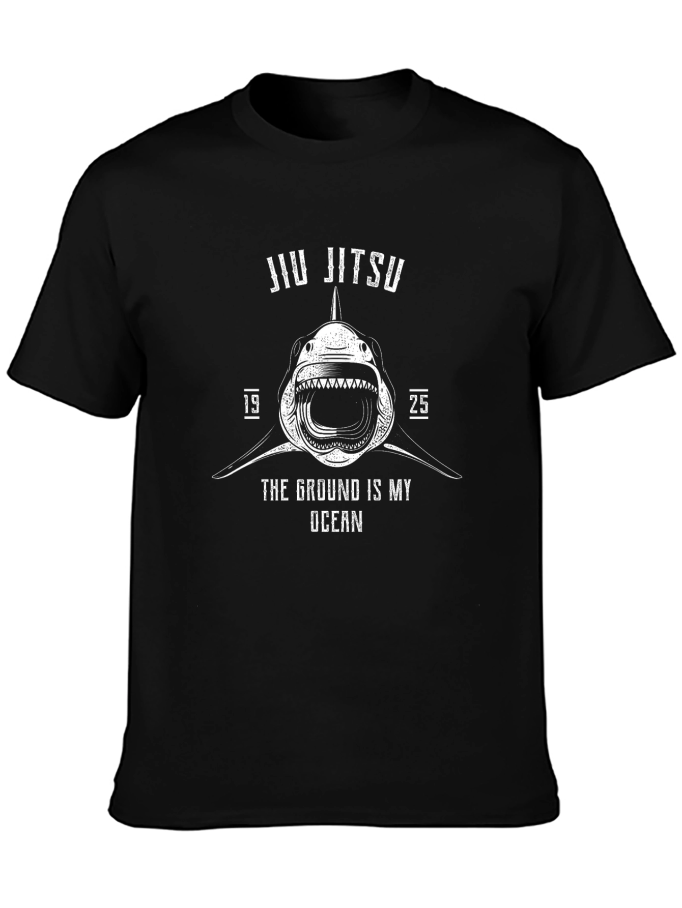 Jiu Jitsu Shark T-Shirt - Ground Is My Ocean