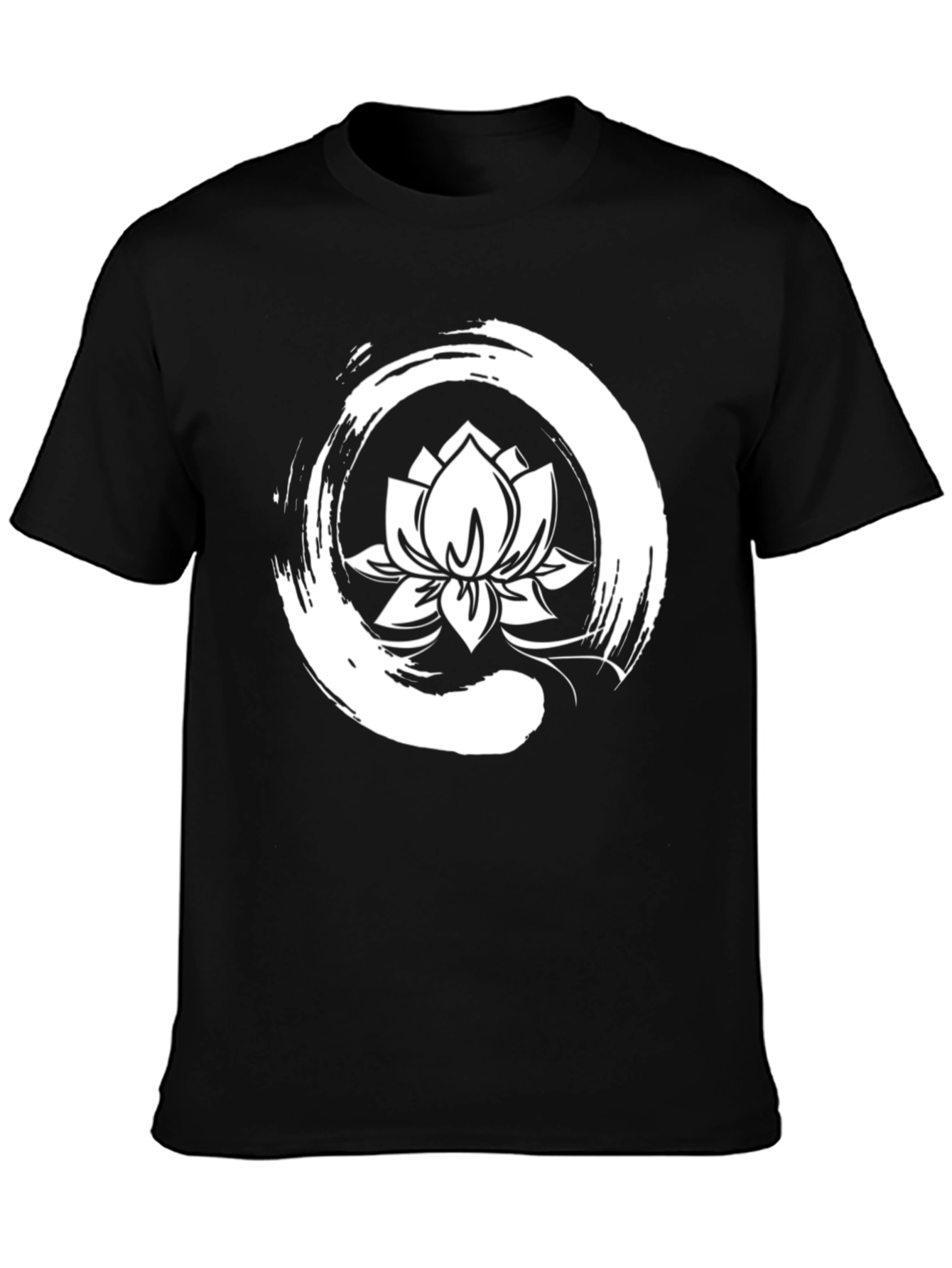 Lotus Enso T-Shirt - Zen Symbol Tee