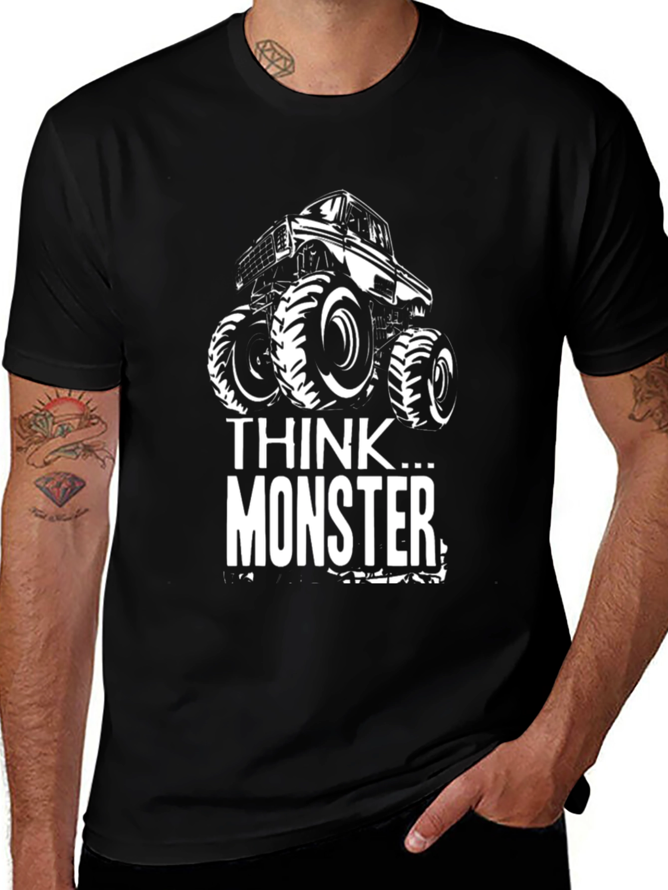 Think Monster Truck T-Shirt