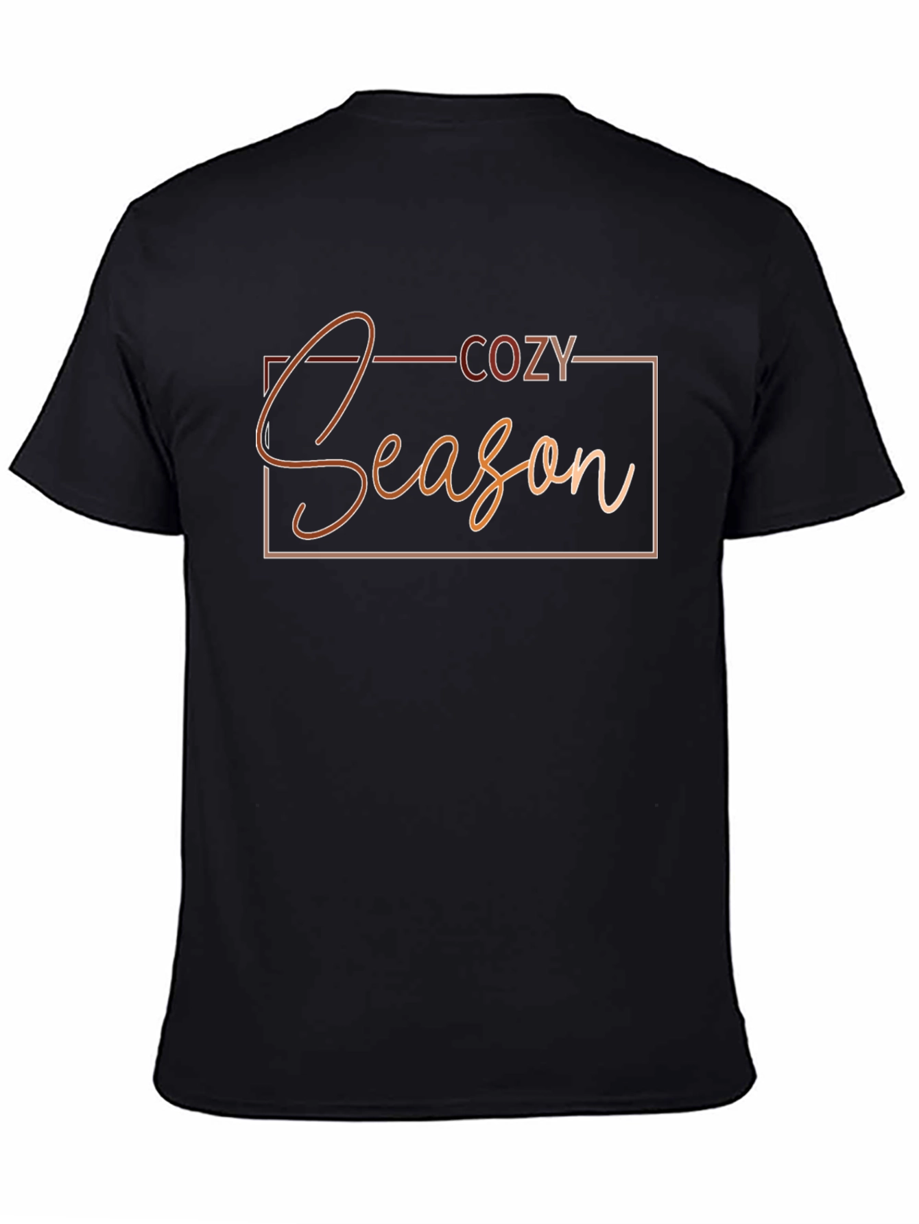 Cozy Season Black Graphic Tee