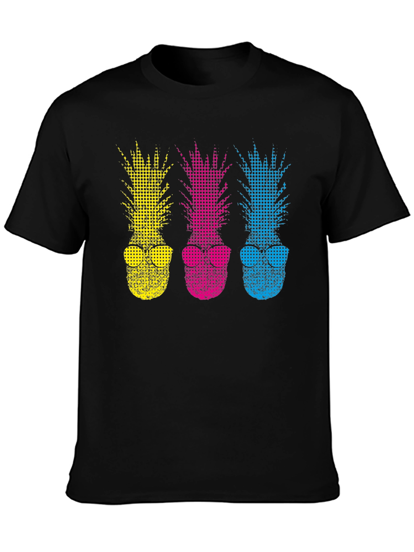 Funky Pineapple T-Shirt - Stylish Summer Vibes