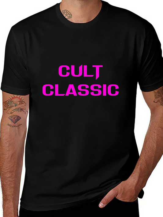 Cult Classic Graphic Tee - Unisex Premium Black T-Shirt