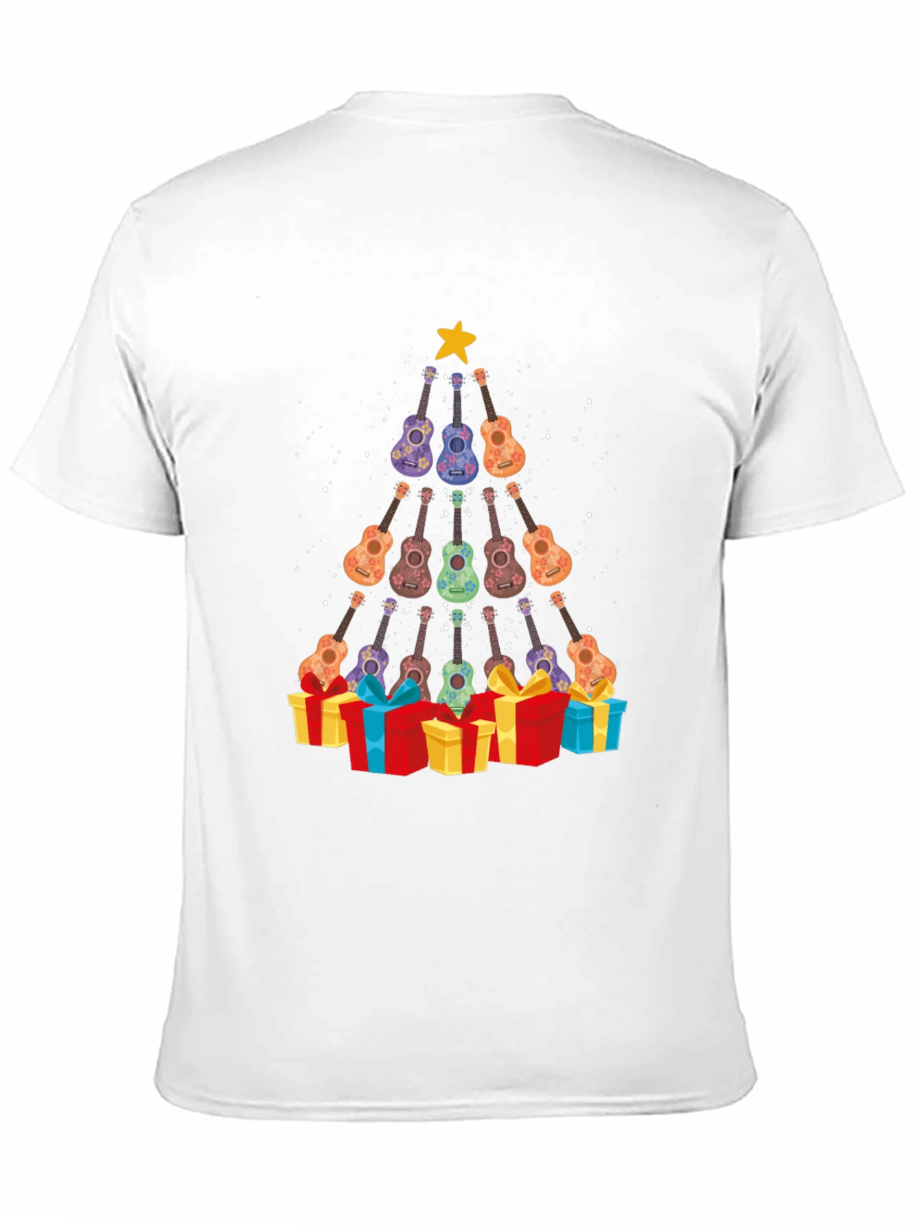 Guitar Christmas Tree T-Shirt