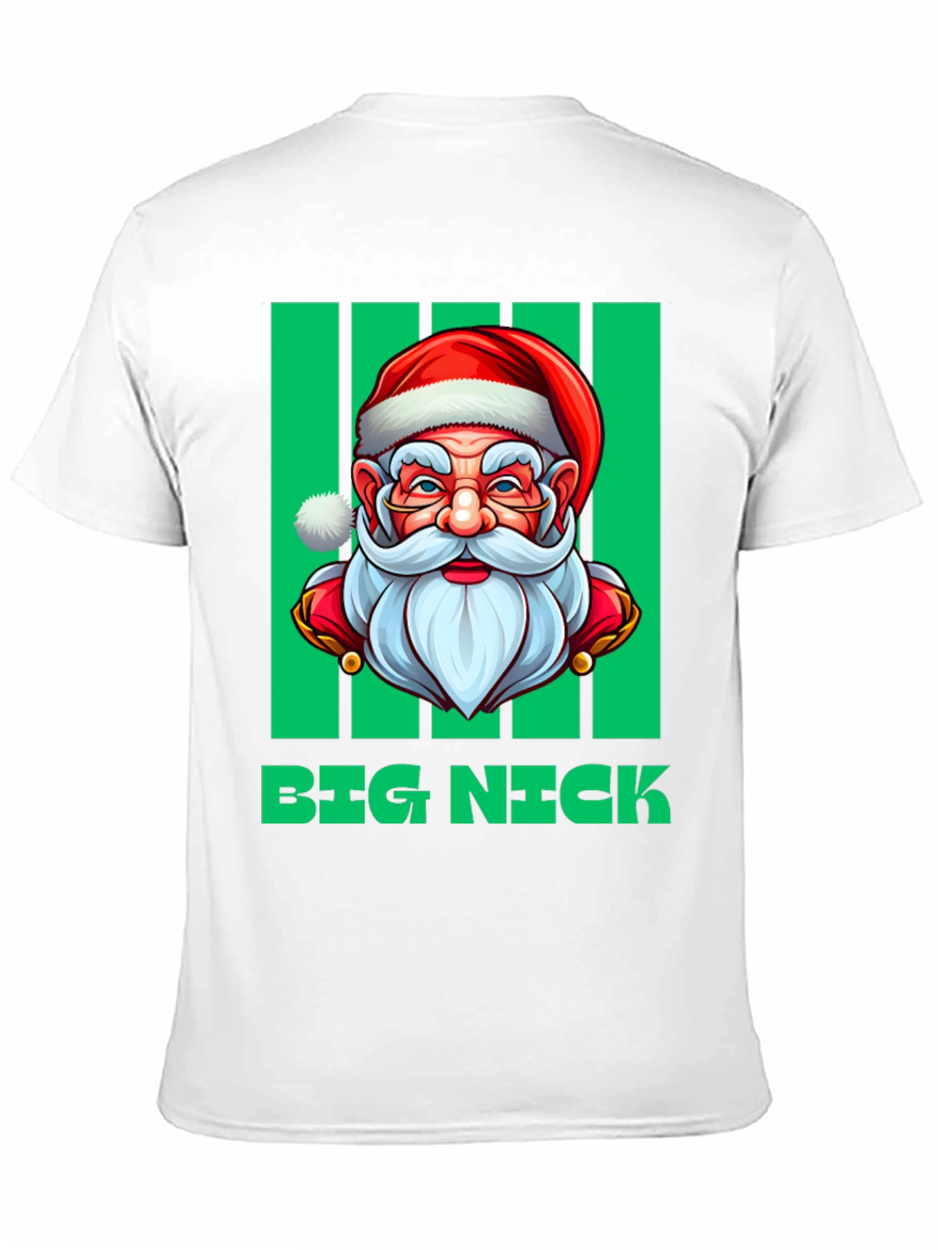 Big Nick Santa Holiday T-Shirt