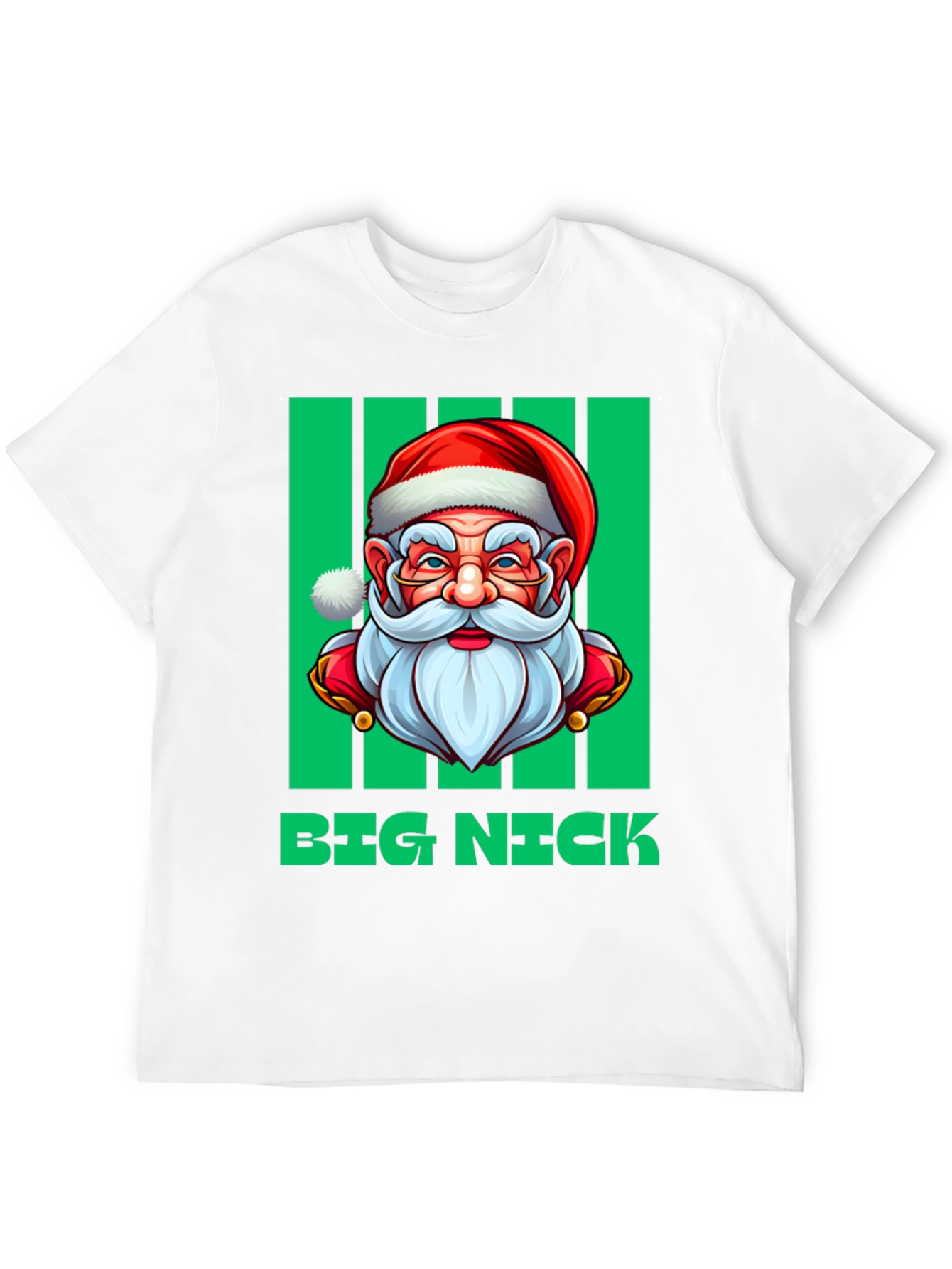 Big Nick Santa Holiday T-Shirt