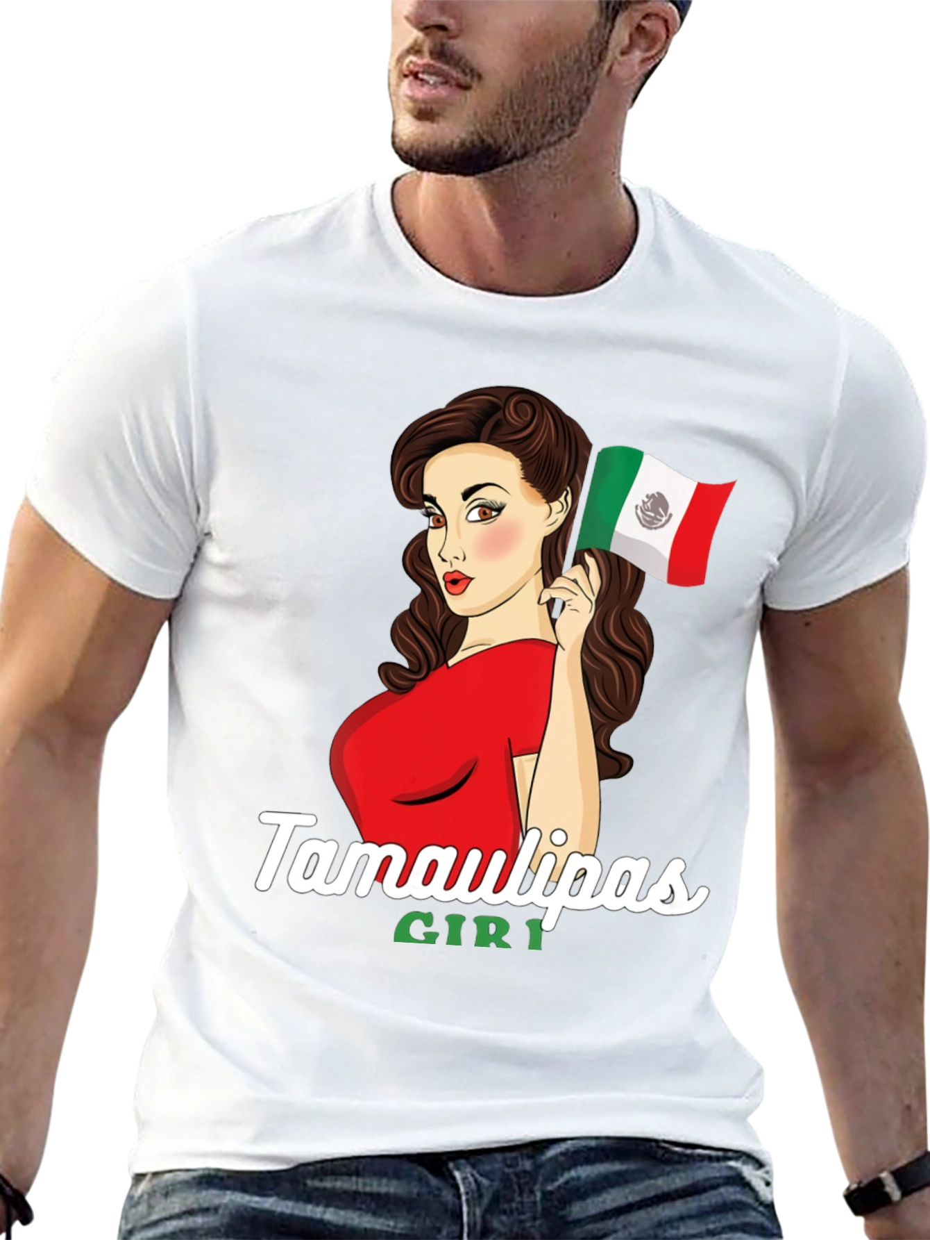 Tamaulipas Girl T-Shirt - Mexico Pride Tee