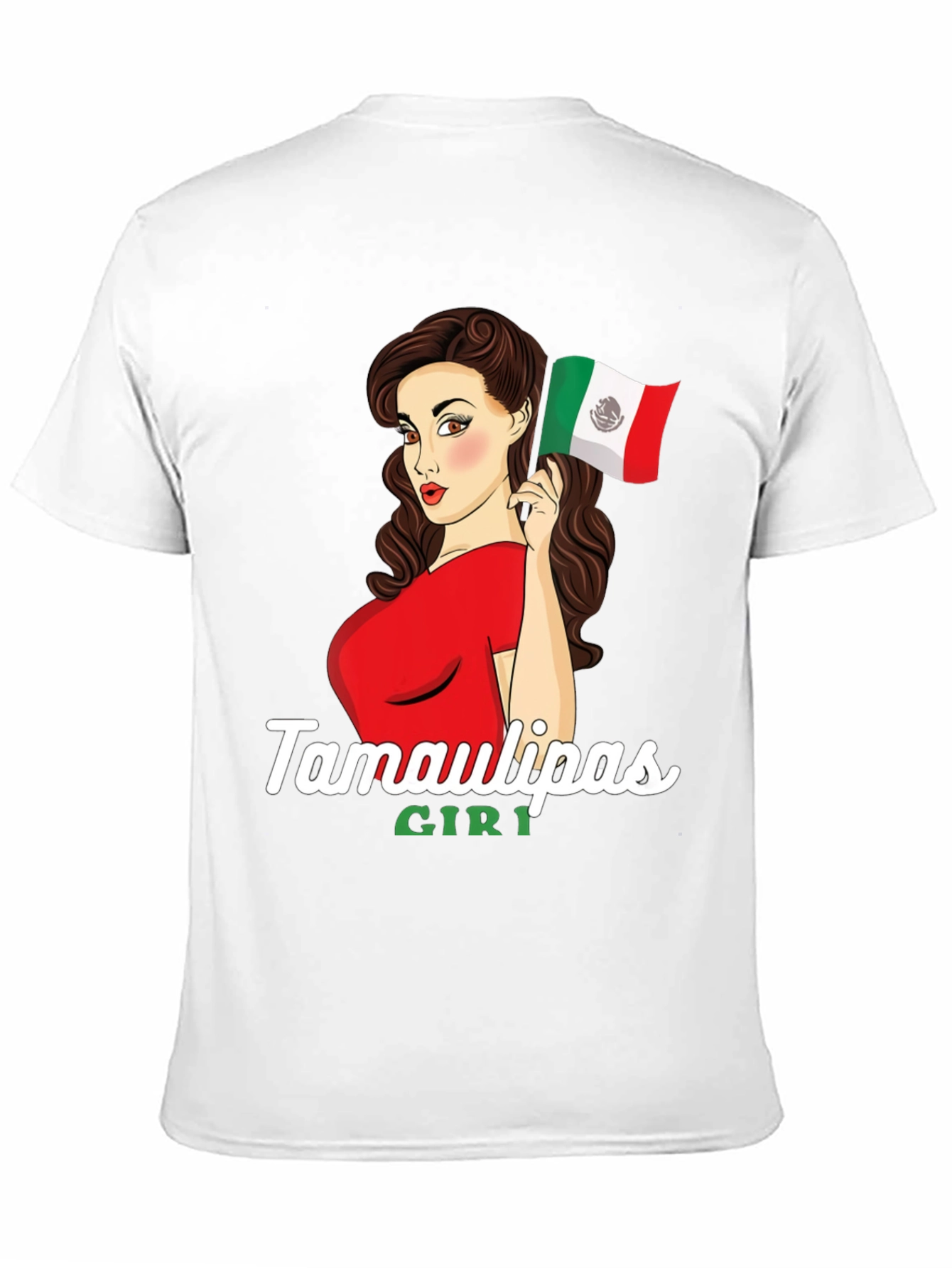 Tamaulipas Girl T-Shirt - Mexico Pride Tee