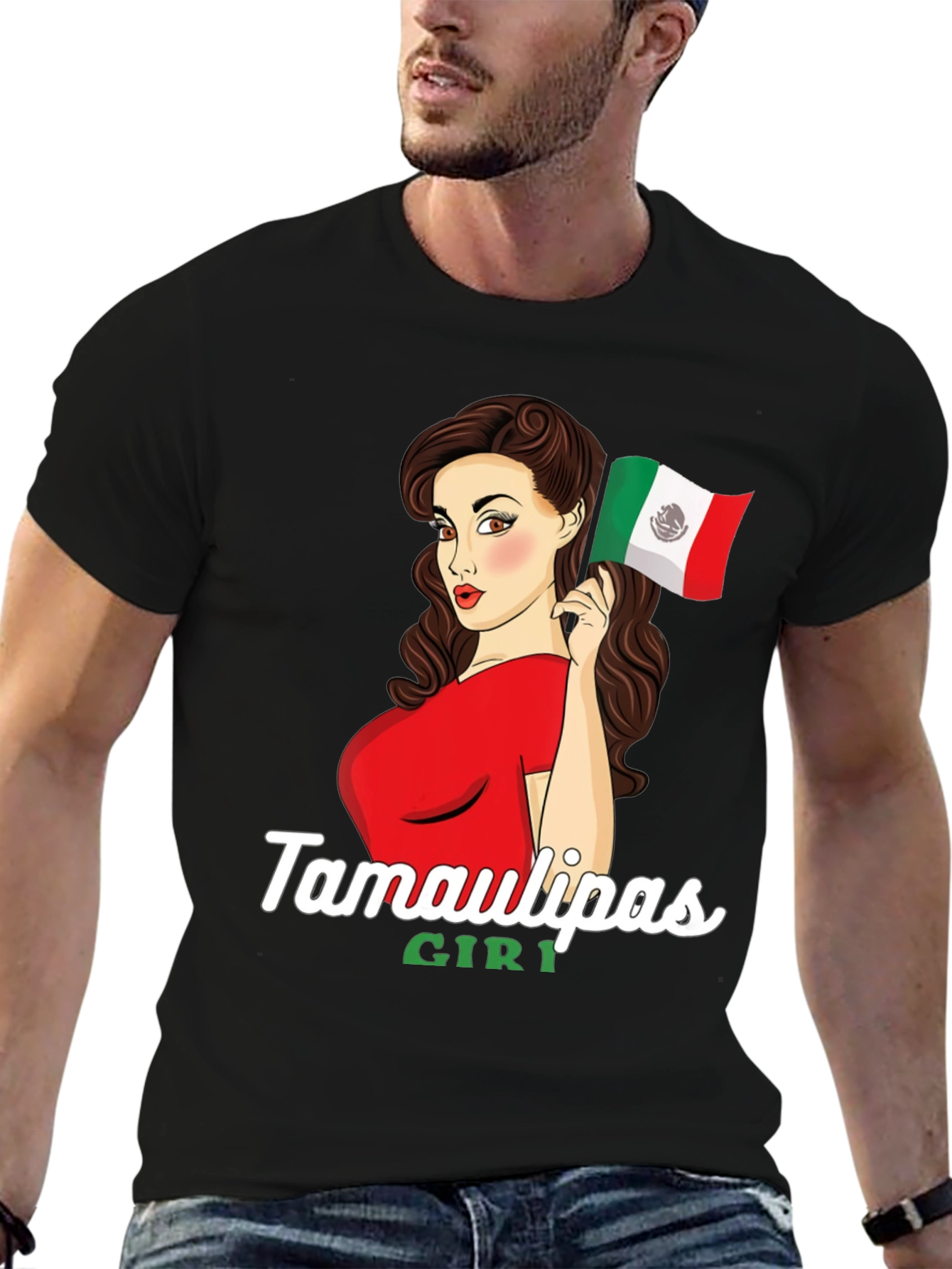 Tamaulipas Girl T-Shirt - Mexico Pride Tee