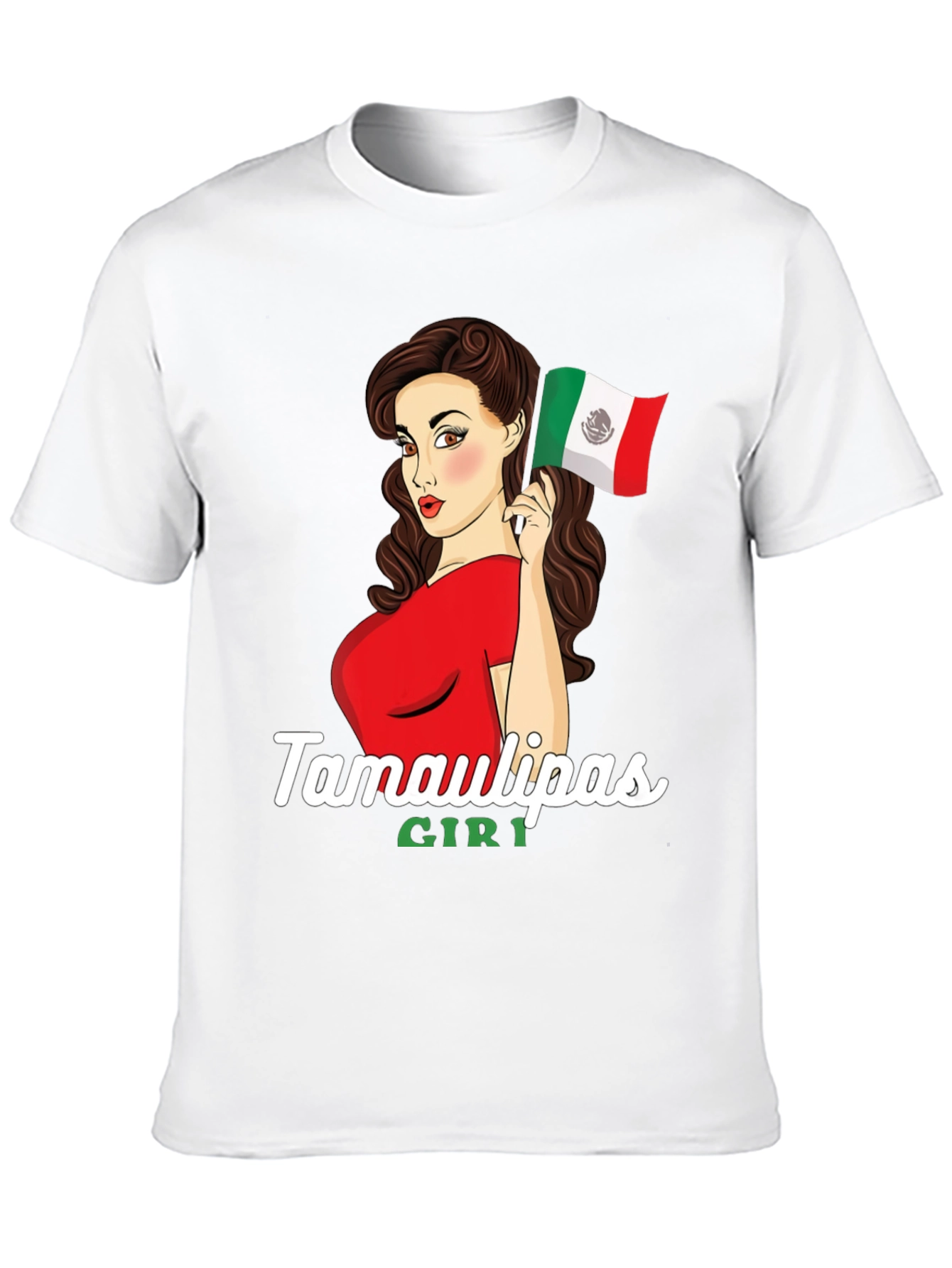 Tamaulipas Girl T-Shirt - Mexico Pride Tee