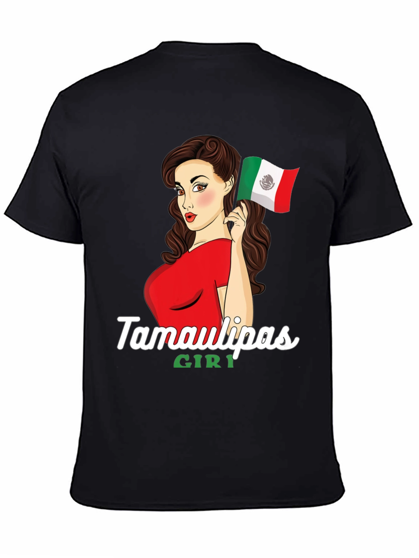 Tamaulipas Girl T-Shirt - Mexico Pride Tee