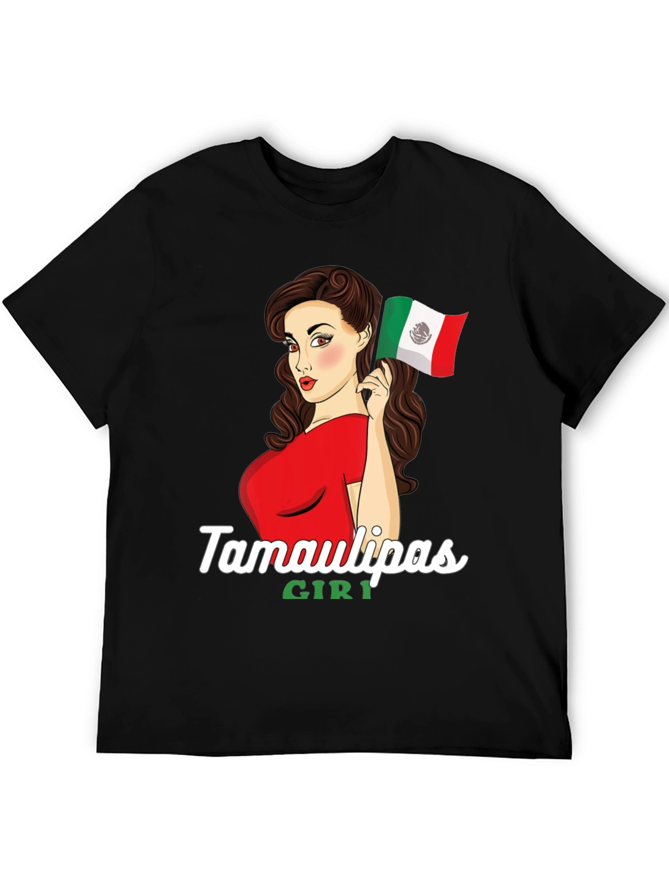Tamaulipas Girl T-Shirt - Mexico Pride Tee