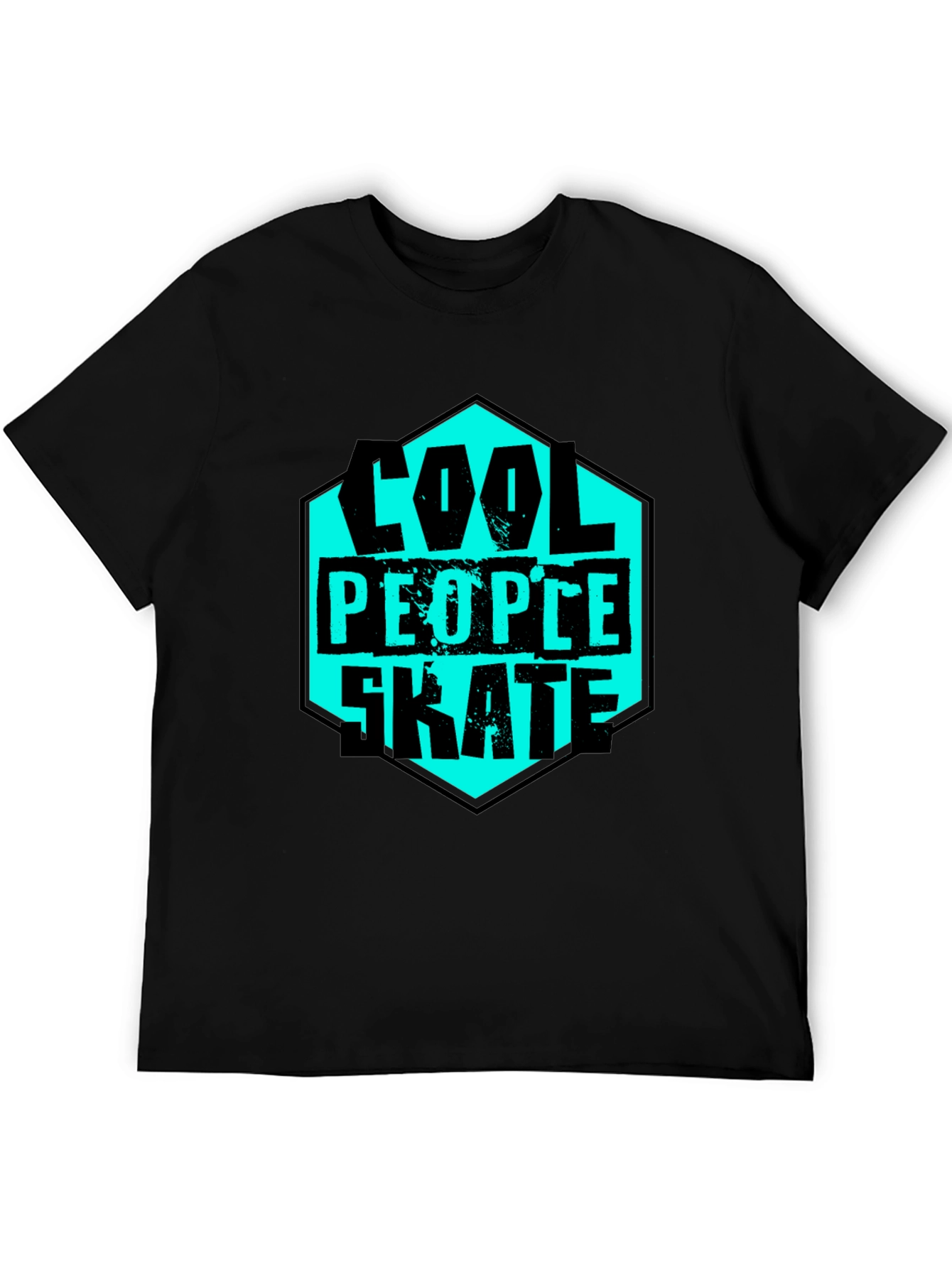 Cool People Skate T-Shirt - Graphic Tee