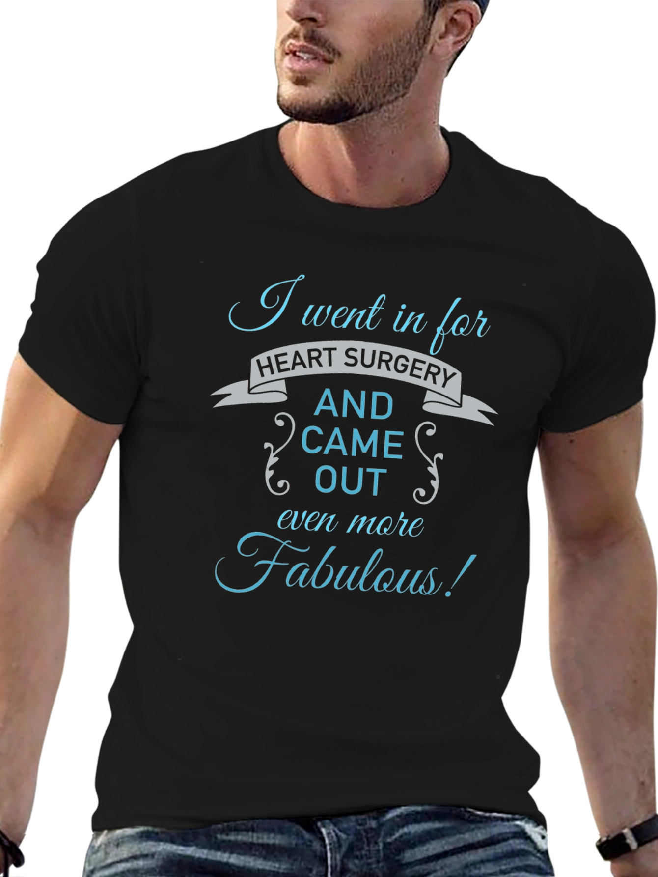 Funny Heart Surgery Recovery T-Shirt Fabulous Gift