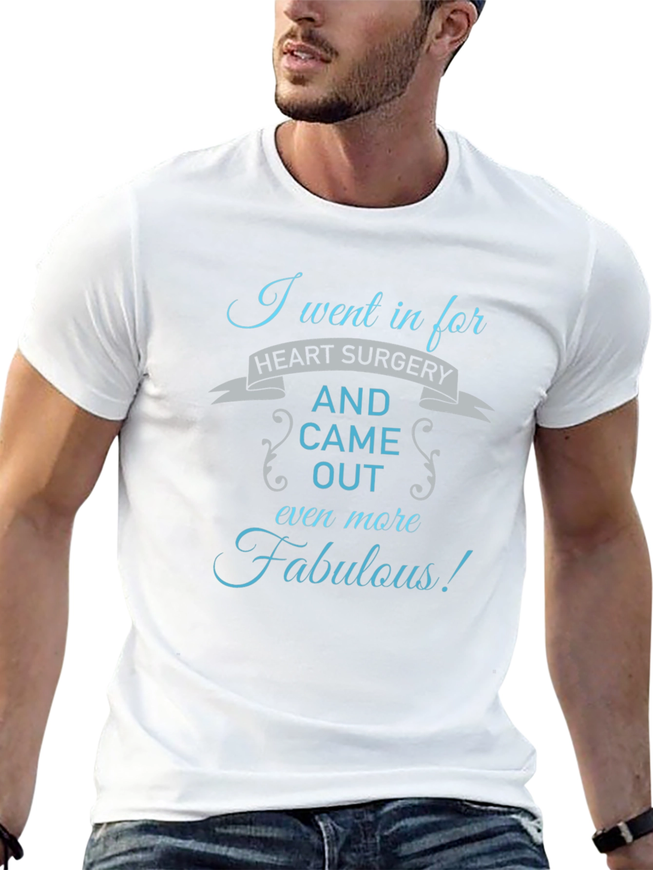 Funny Heart Surgery Recovery T-Shirt Fabulous Gift