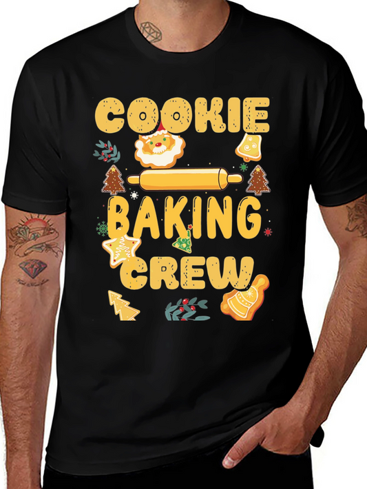 Cookie Baking Crew Holiday T-Shirt