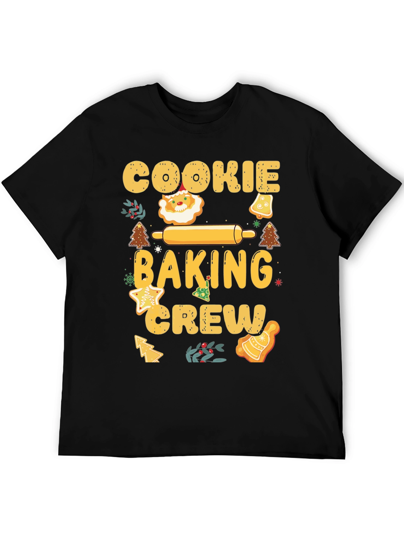 Cookie Baking Crew Holiday T-Shirt